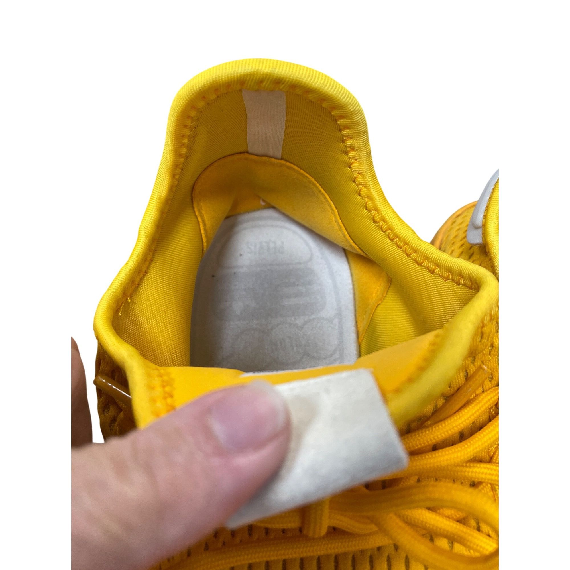 Adidas Adidas Pharrell Williams Tennis Hu Mens Yellow Mesh Sneakers Size US 13 / EU 46 - 12 Thumbnail