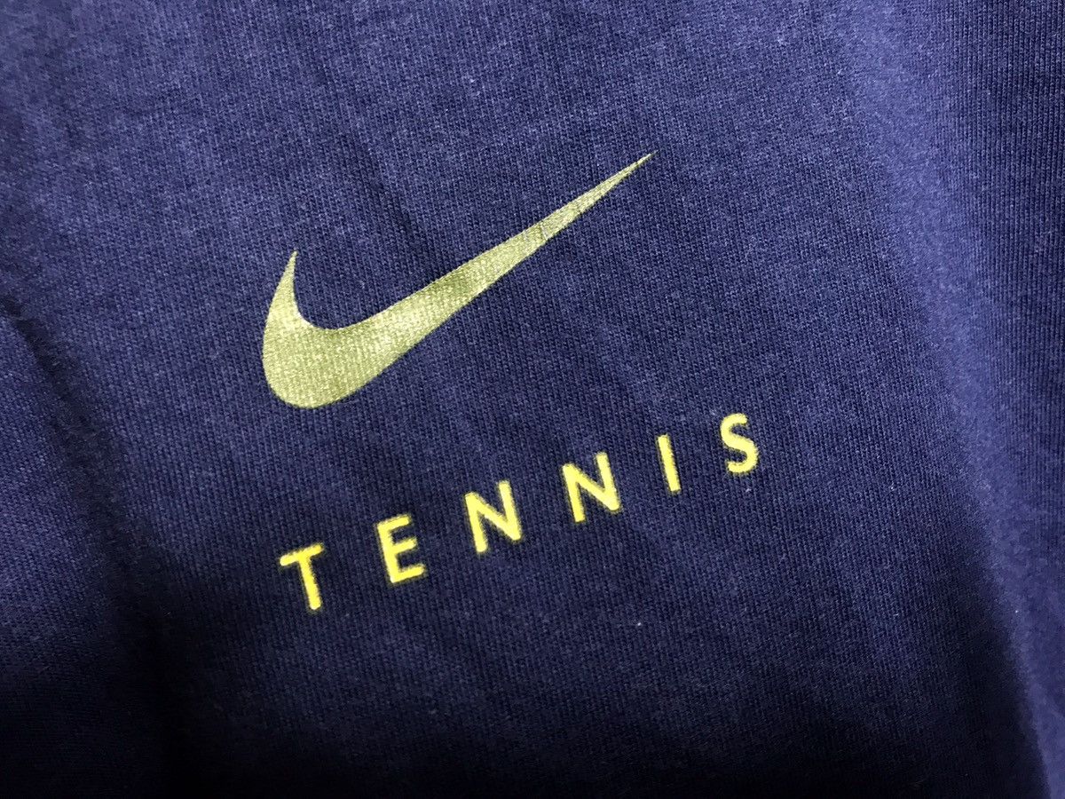 Vintage 1997 Nike Kitzbuhel Tennis Swoosh Shirt Print Generali Open Size US L / EU 52-54 / 3 - 12 Thumbnail
