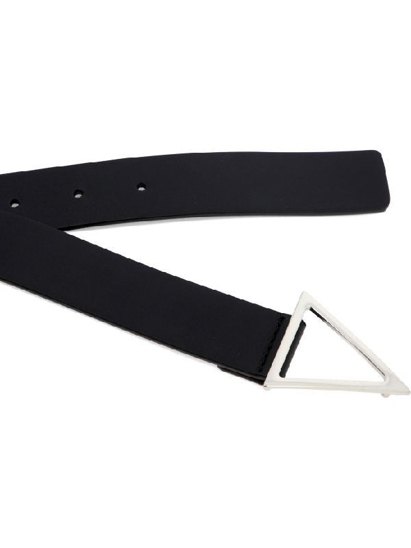 Bottega Veneta o1n1vont0425 Size: 110 / Triangle Belt in Black Size 44 - 2 Thumbnail