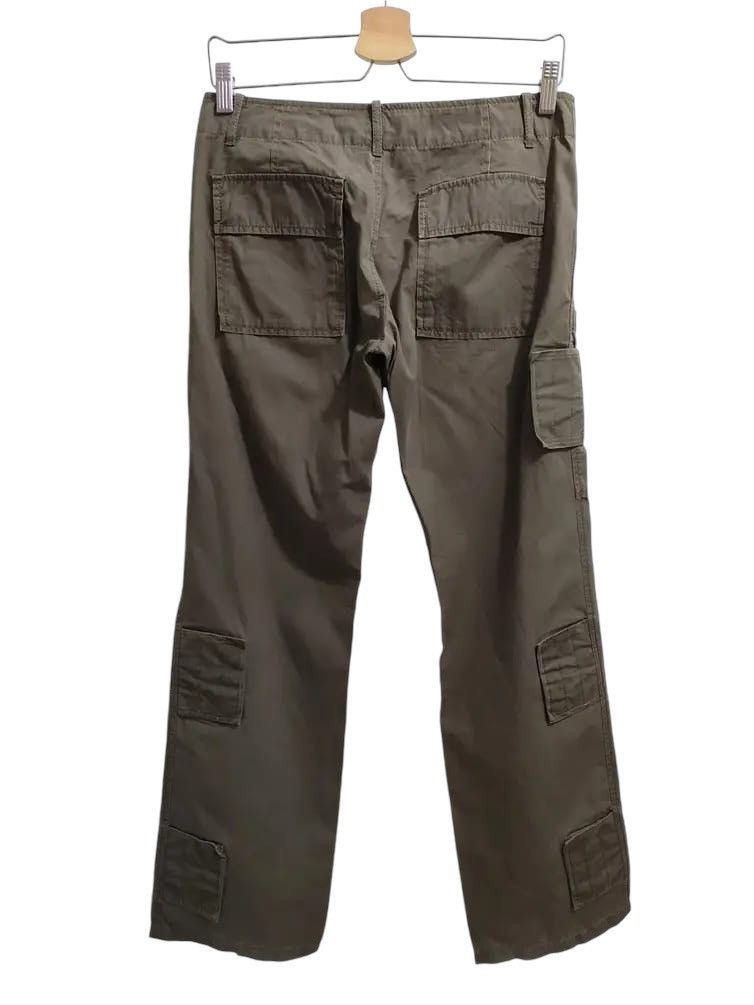 DKNY Rare DKNY Cargo Pants Straps Low Rise Nice Design Pants Size 27" / US 4 / IT 40 - 1 Thumbnail