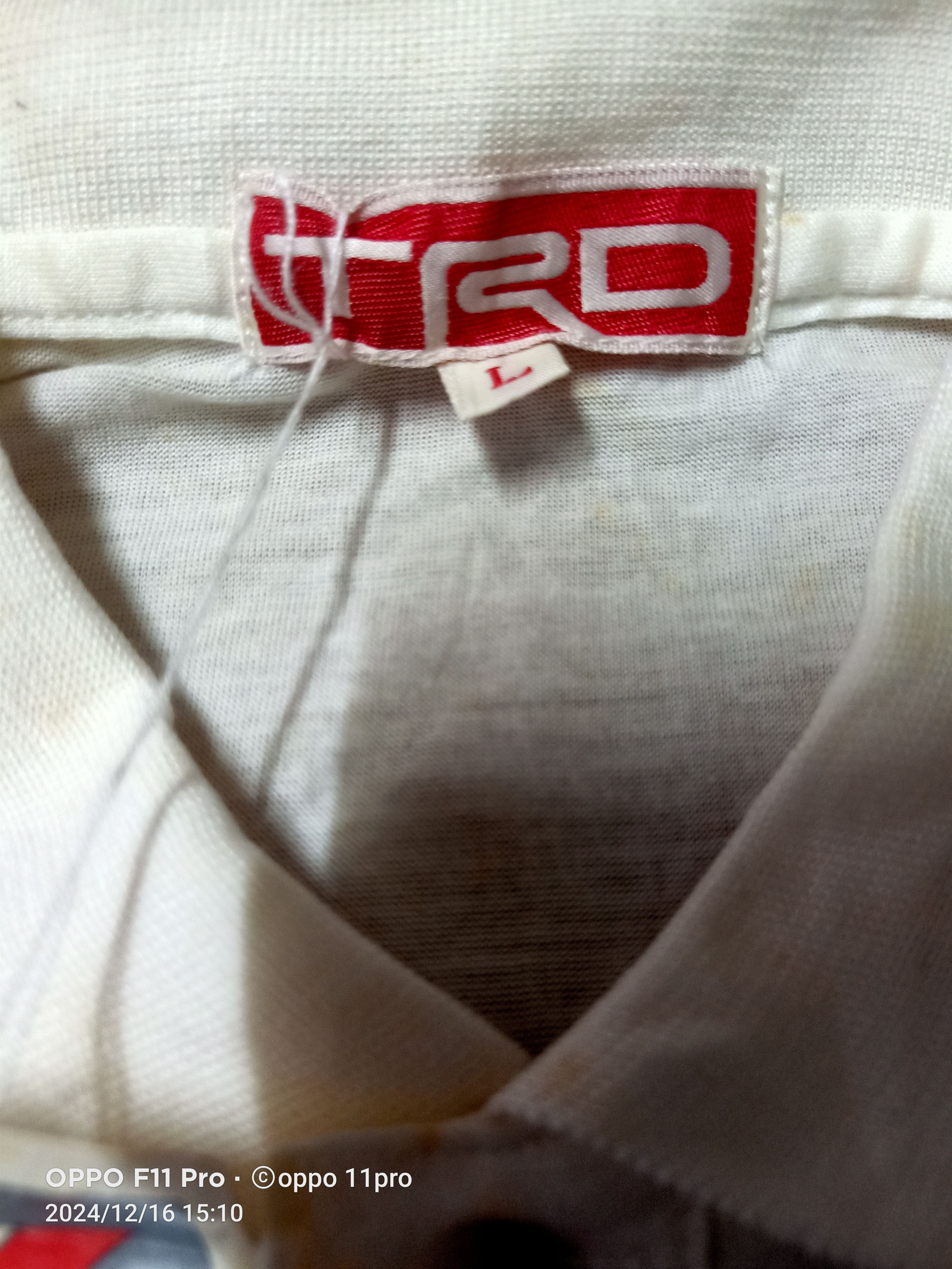 Japanese Brand TRD Toyota Vintage Polo Shirt Racing Tee Size US L / EU 52-54 / 3 - 2 Thumbnail