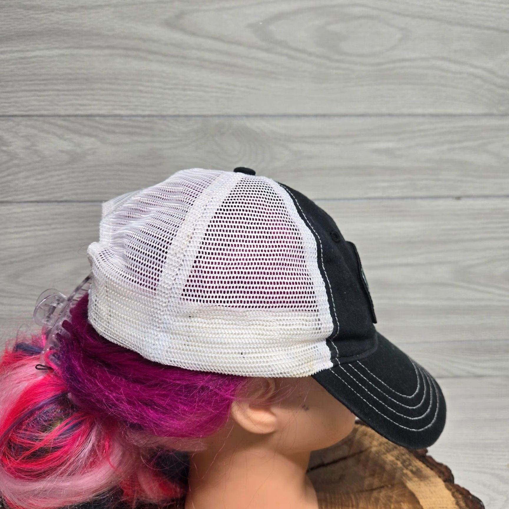 Vintage VINTAGE Cozy Creek Campground Cap Hat Unisex Adjustable Black Cotton Summer Classic 80s 90s Size ONE SIZE - 2 Thumbnail