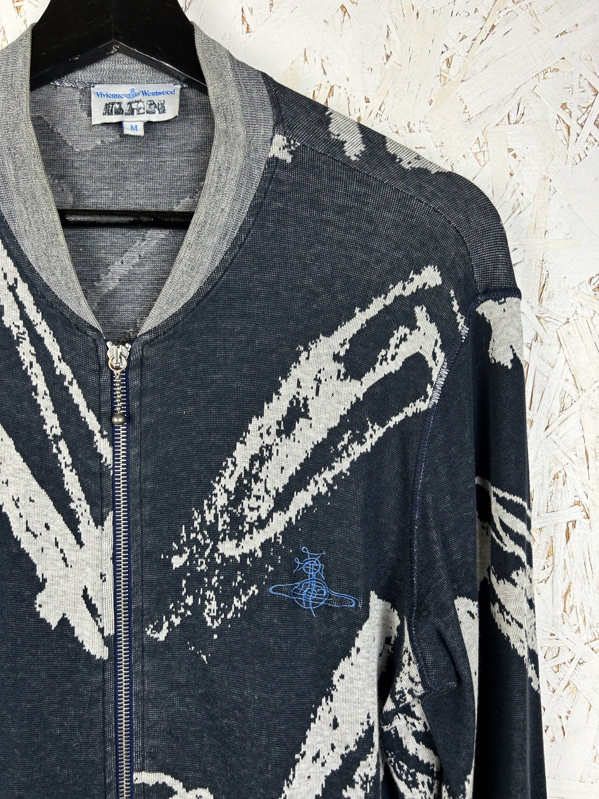 Vivienne Westwood 00s Vivienne Westwood Man 2008 Zippered Cotton Jacket ~S Size US S / EU 44-46 / 1 - 2 Thumbnail