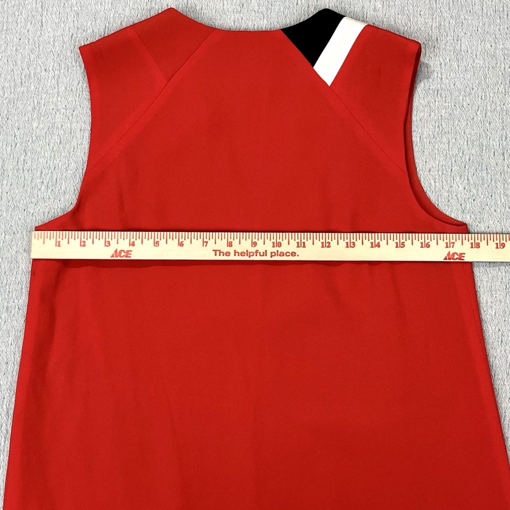 Rag & Bone rag & bone Red Sleeveless V-Neck Slip On Lined Dress Size 2 Size XS / US 0-2 / IT 36-38 - 5 Thumbnail