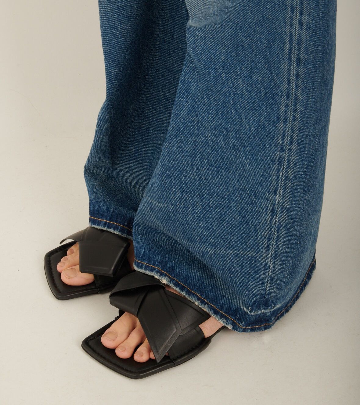 Acne Studios Acne studios musubi leather sandals | Grailed
