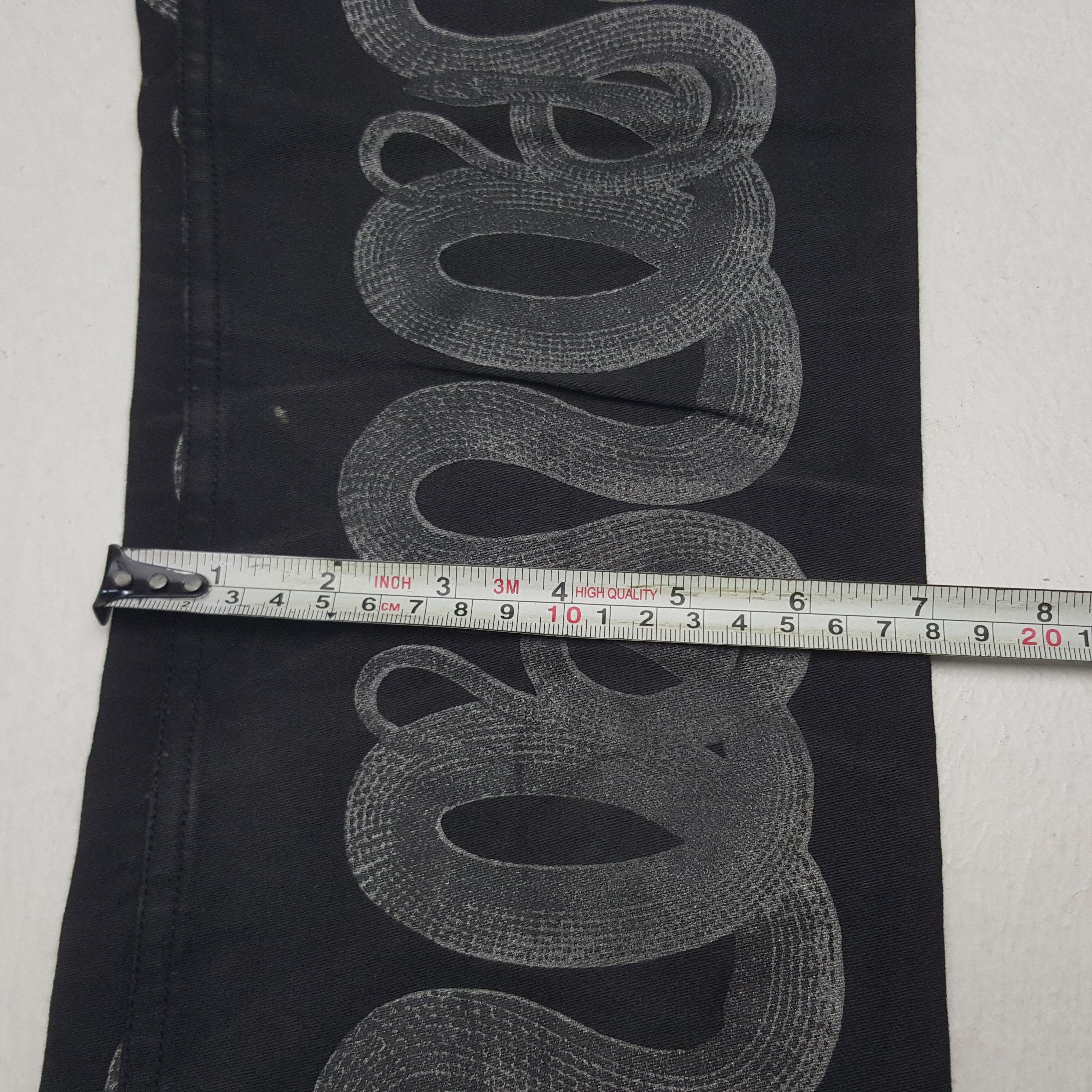 Hysteric Glamour × Japanese Brand × Vintage Vintage Hysteric Glamour Snakes Denim Rare Jeans Size 25" / US 0 / IT 36 - 10 Thumbnail