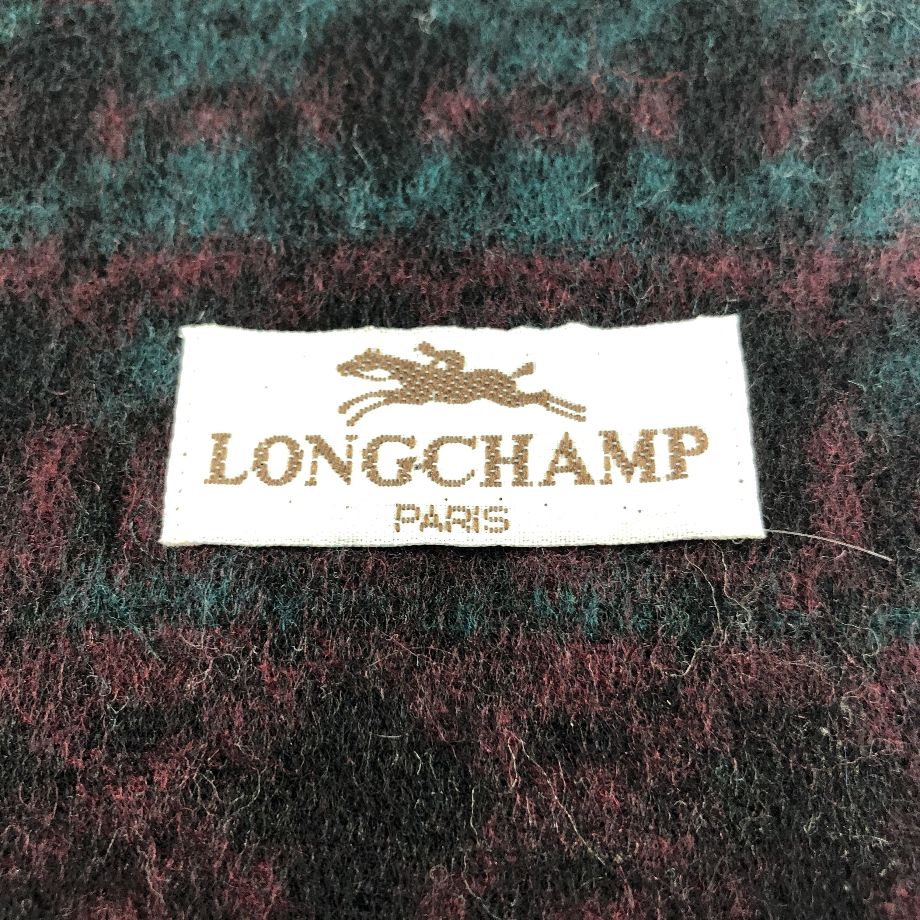 Longchamp Longchamp Wool Scarf Muffler V937 Size ONE SIZE - 5 Thumbnail