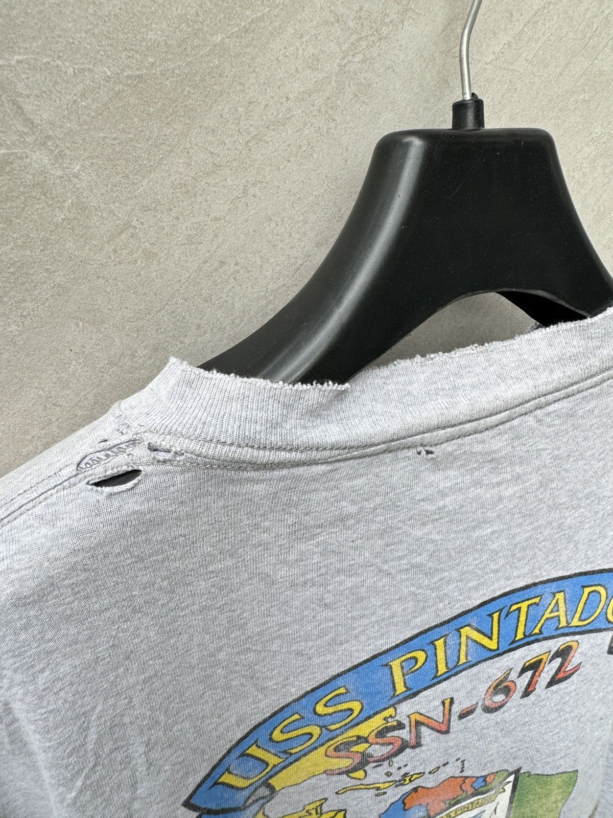 Vintage USS Pintado “SSN-672” Unitas 90s Size US XL / EU 56 / 4 - 5 Thumbnail