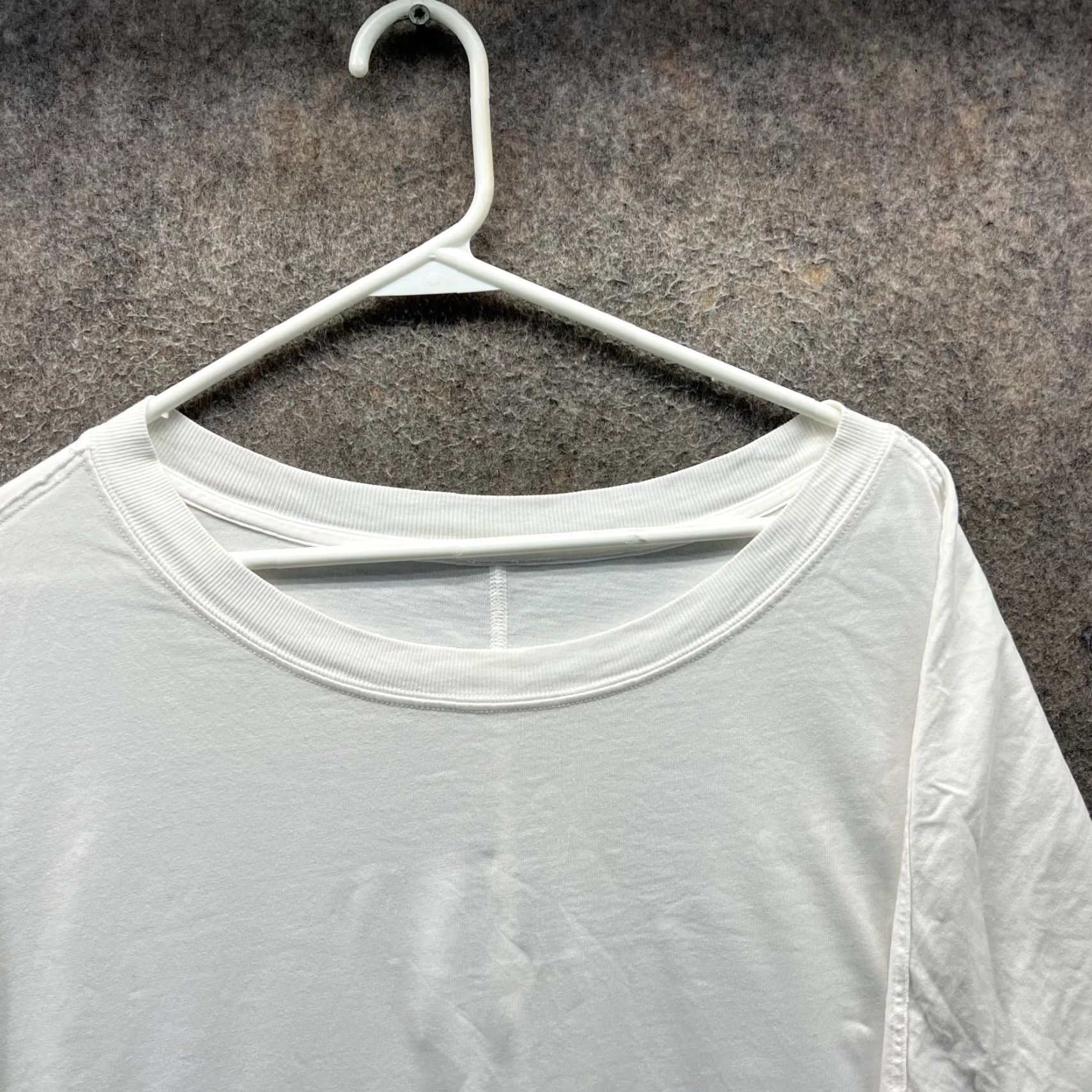 Lululemon VINTAGE? No — Lululemon Fundamental Shirt Mens 5XL White Pima Cotton Oversized Tee Size US XXL / EU 58 / 5 - 7 Thumbnail