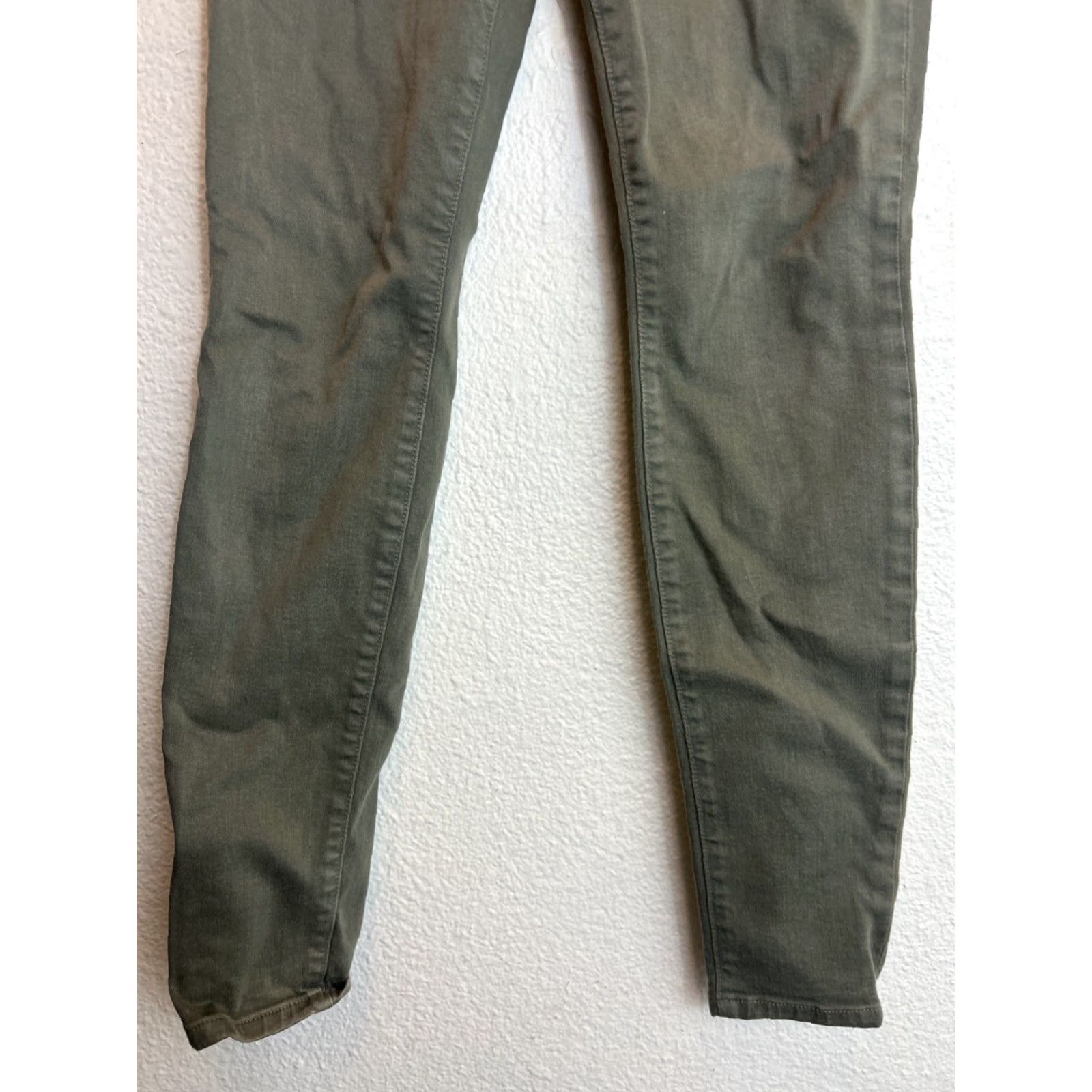 Vintage VINTAGE Joe’s Jeans Jeans Womens 27 28x31 Green Skinny USA Stretch Made in USA Womens Size 27" / US 4 / IT 40 - 2 Thumbnail