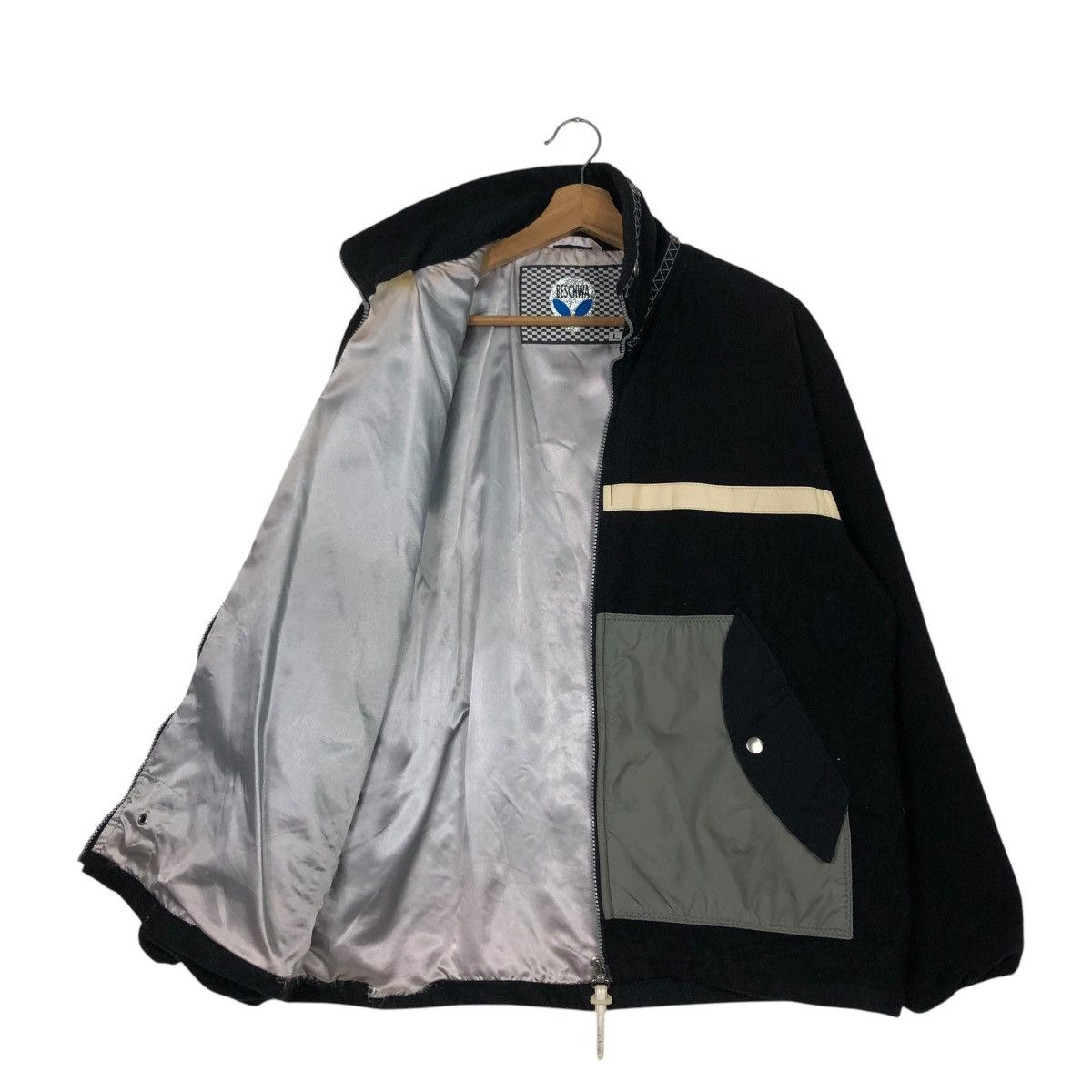 Hysteric Glamour 🔥VINTAGE BOMBER JACKET BESCHWA STRIPED DESIGN Size US L / EU 52-54 / 3 - 13 Thumbnail