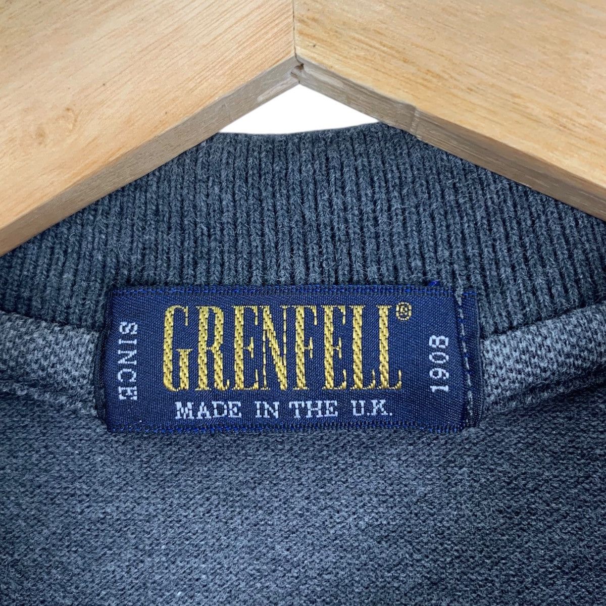 Vintage Vintage GRENFELL Made in UK Short Sleeve Collar Button Shirt Size US M / EU 48-50 / 2 - 5 Thumbnail