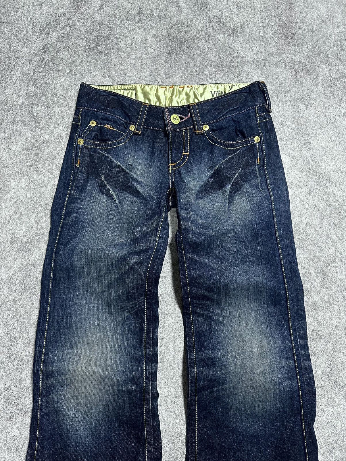 Japanese Brand Something By Edwin Flared Jeans Size US 28 / EU 44 - 4 Thumbnail