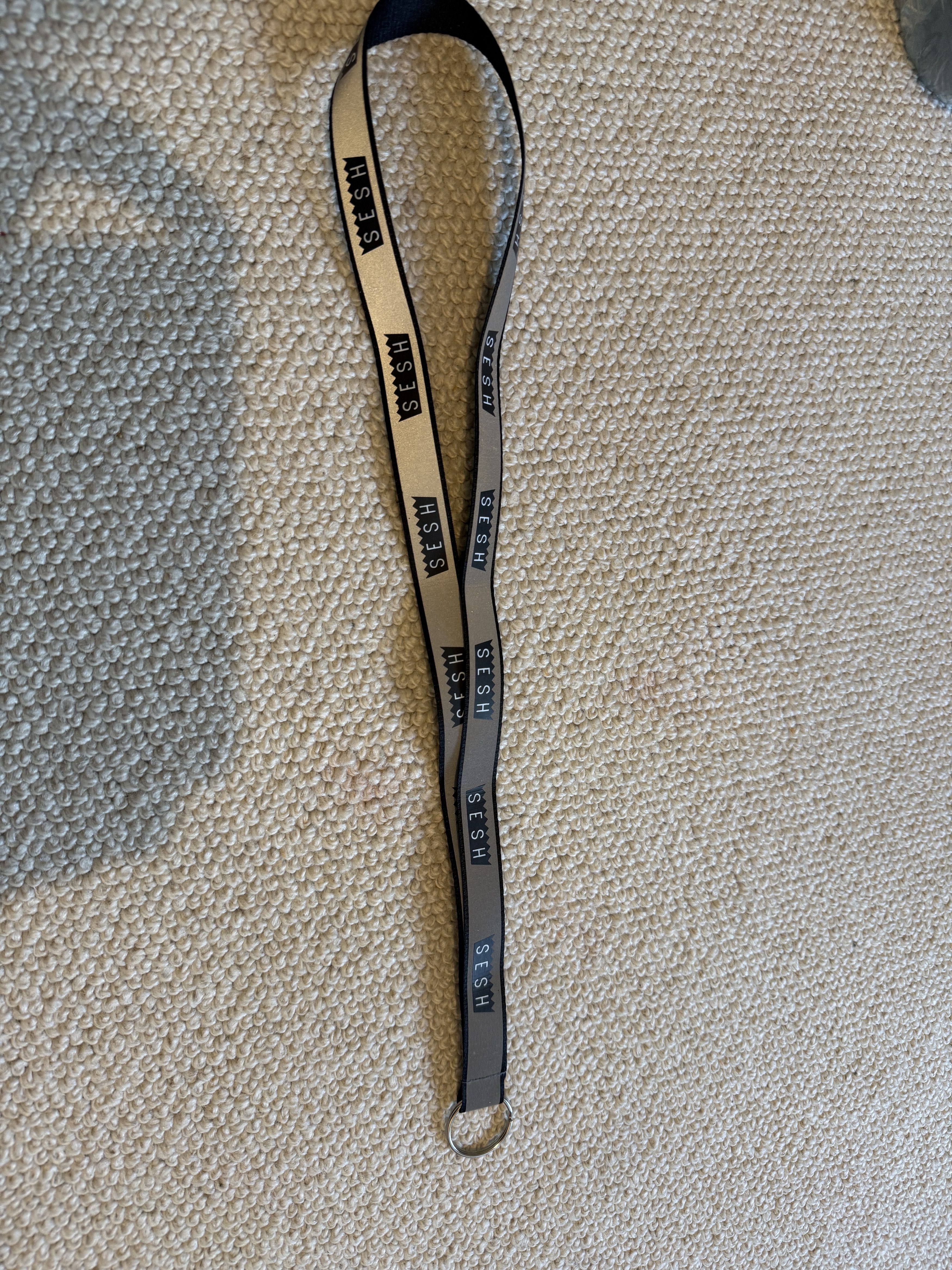 TeamSESH TeamSESH Bones Silver Reflective Crown Lanyard Size ONE SIZE - 2 Thumbnail