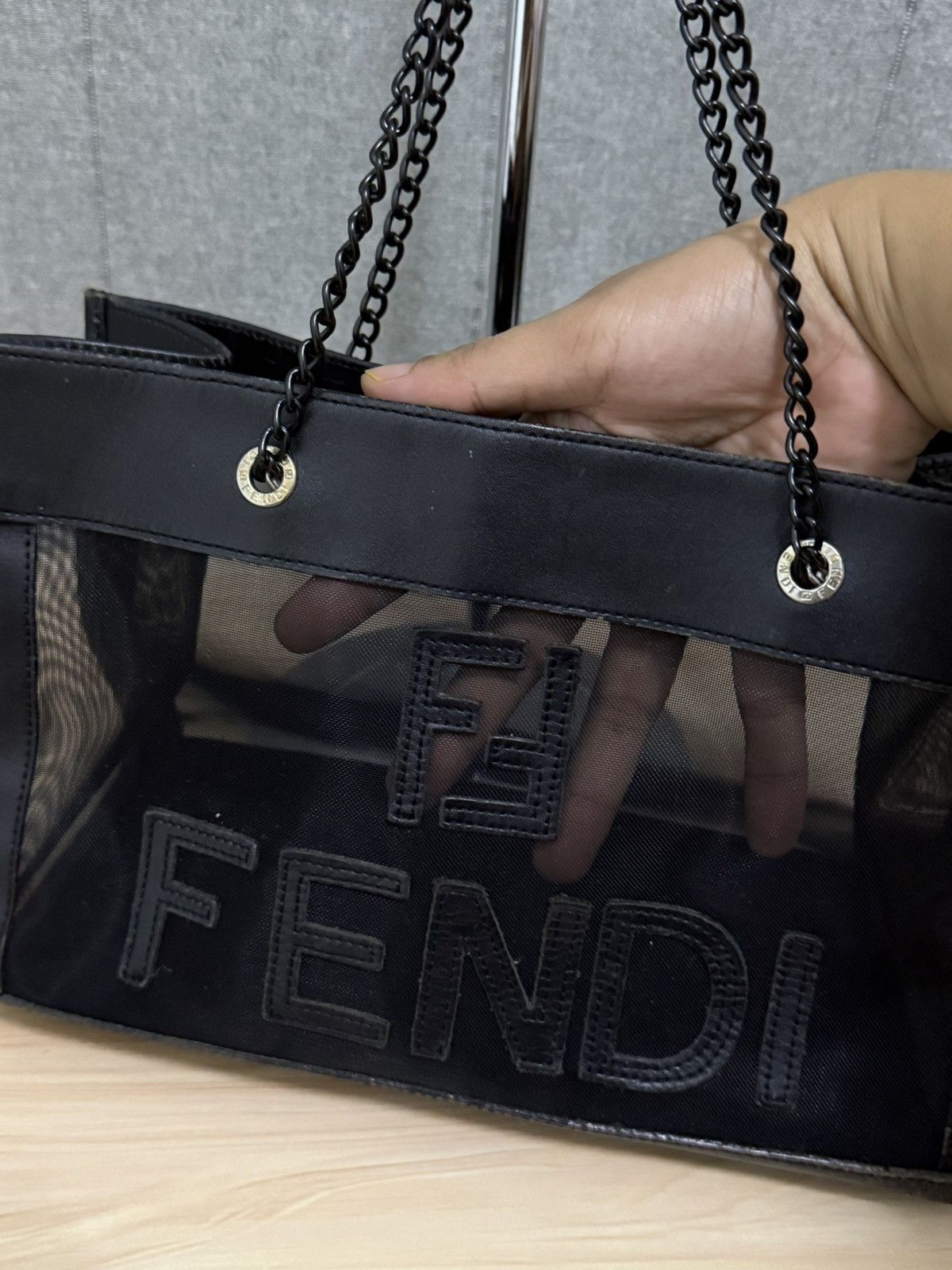 Fendi Vintage Fendi Mesh Tote bag Size ONE SIZE - 7 Thumbnail