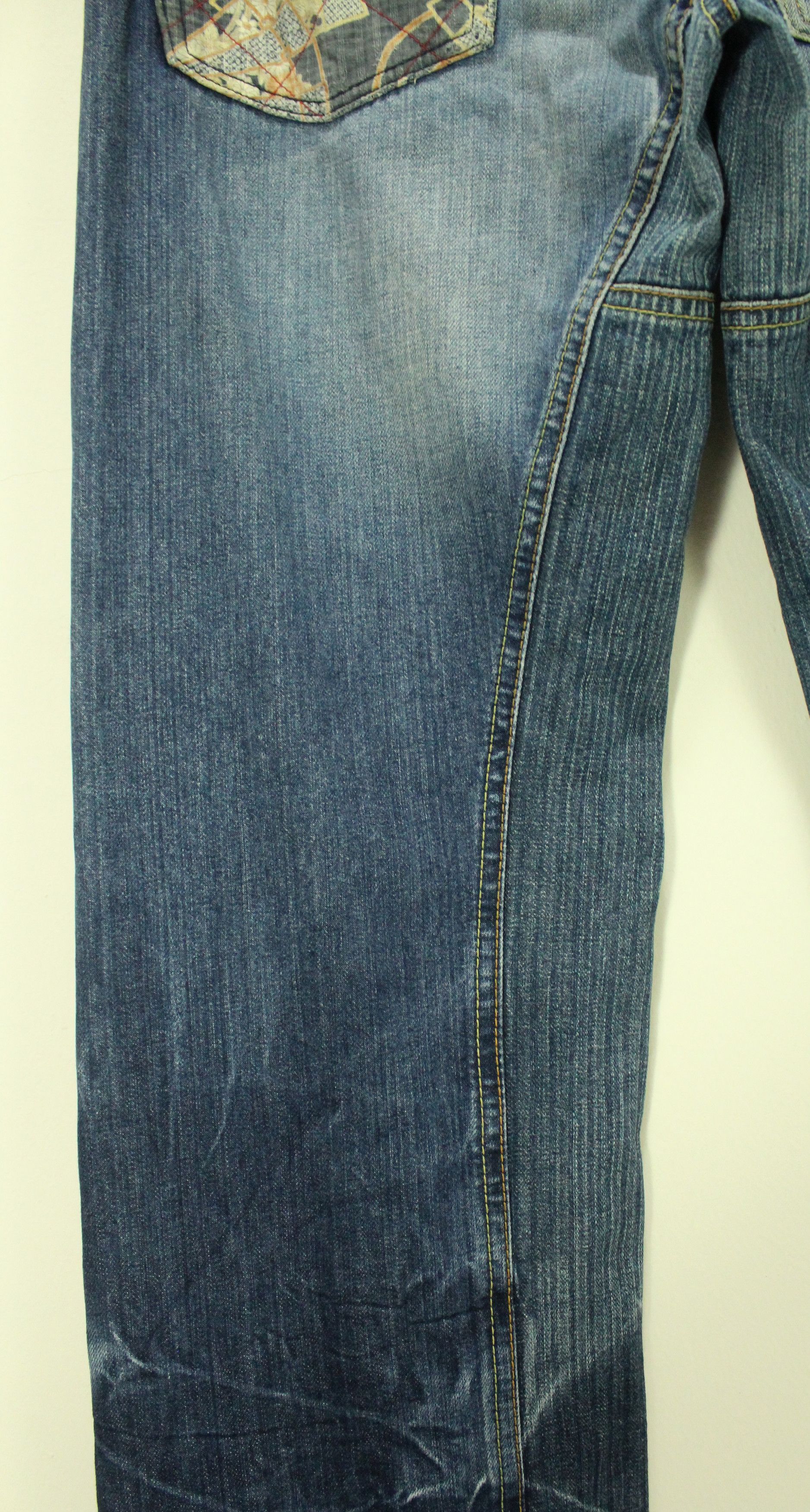 Eternal ETERNAL Denim Distressed Grunge Kapital Style Visvim Size US 32 / EU 48 - 13 Thumbnail