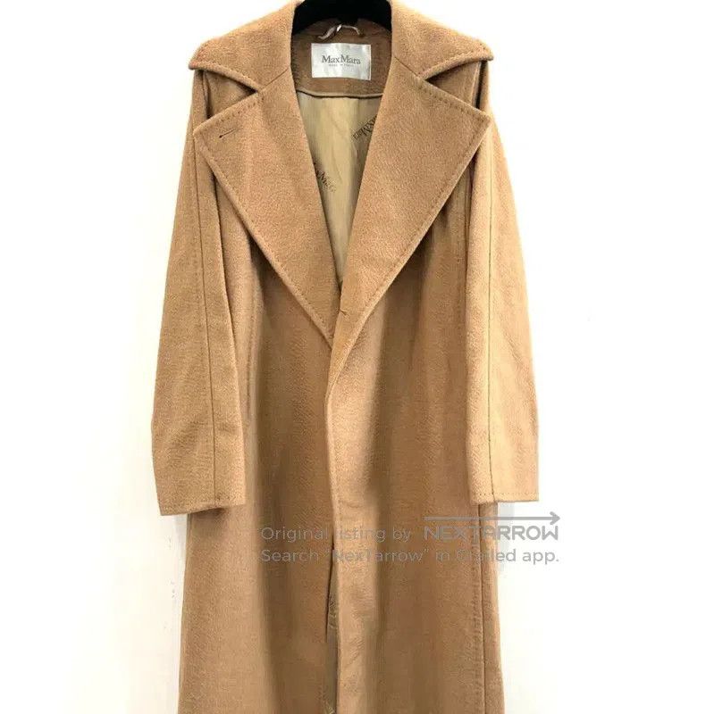 Max Mara MaxMara Camel Polyester Women's Coat . Size S / US 4 / IT 40 - 1 Thumbnail