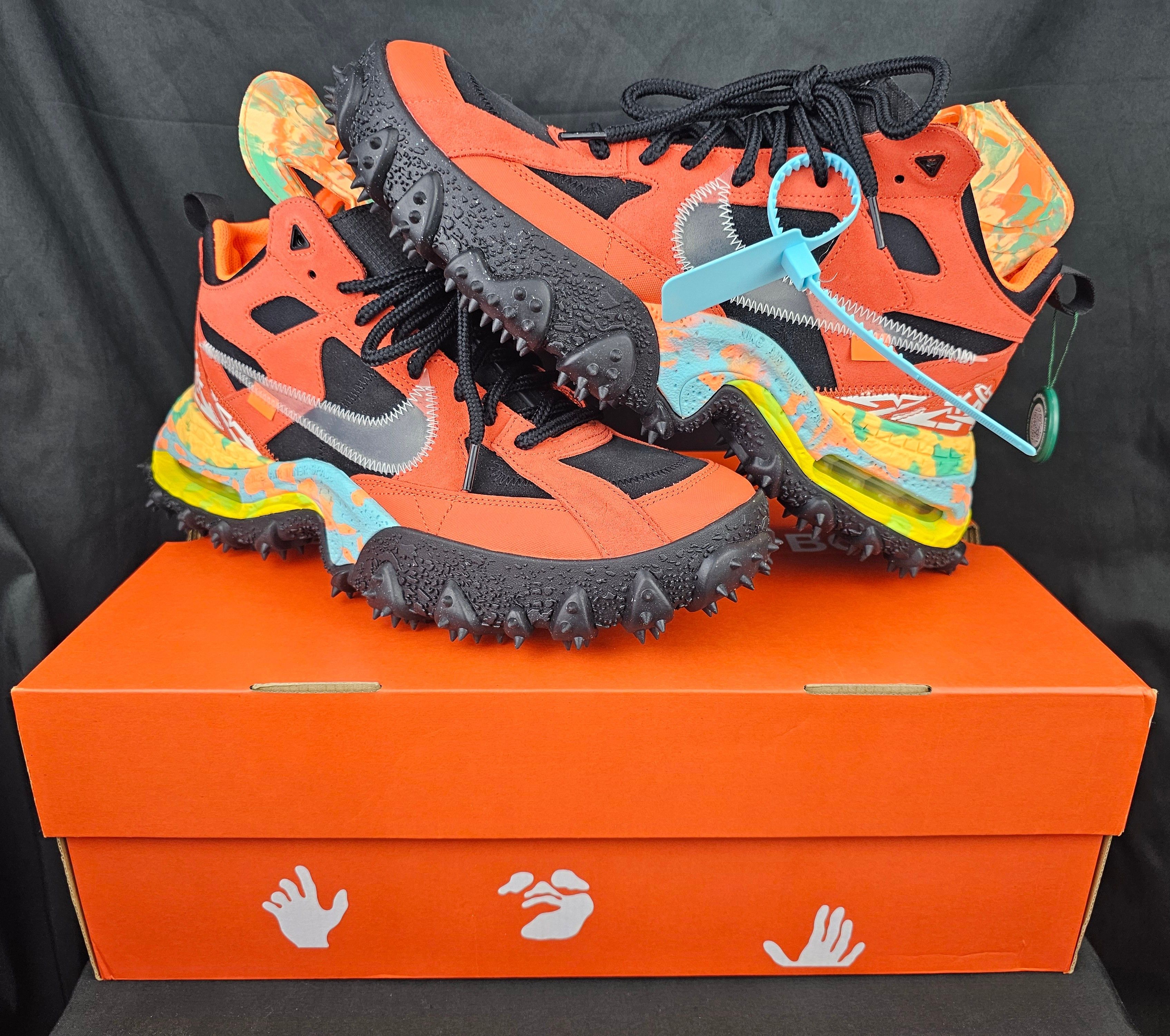 Nike × Off-White Nike x Off-White Air Terra Forma Mantra Orange Men's NEW Size US 13 / EU 46 - 1 Thumbnail