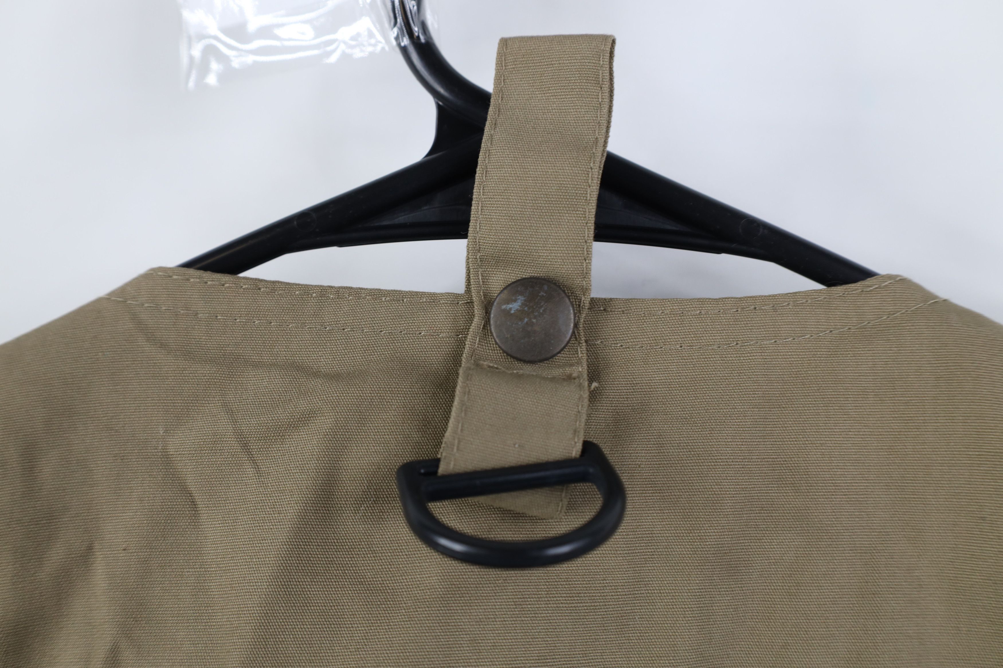 Vintage Vintage 90s Streetwear Tactical Full Zip Vest Jacket Beige Size US L / EU 52-54 / 3 - 13 Thumbnail