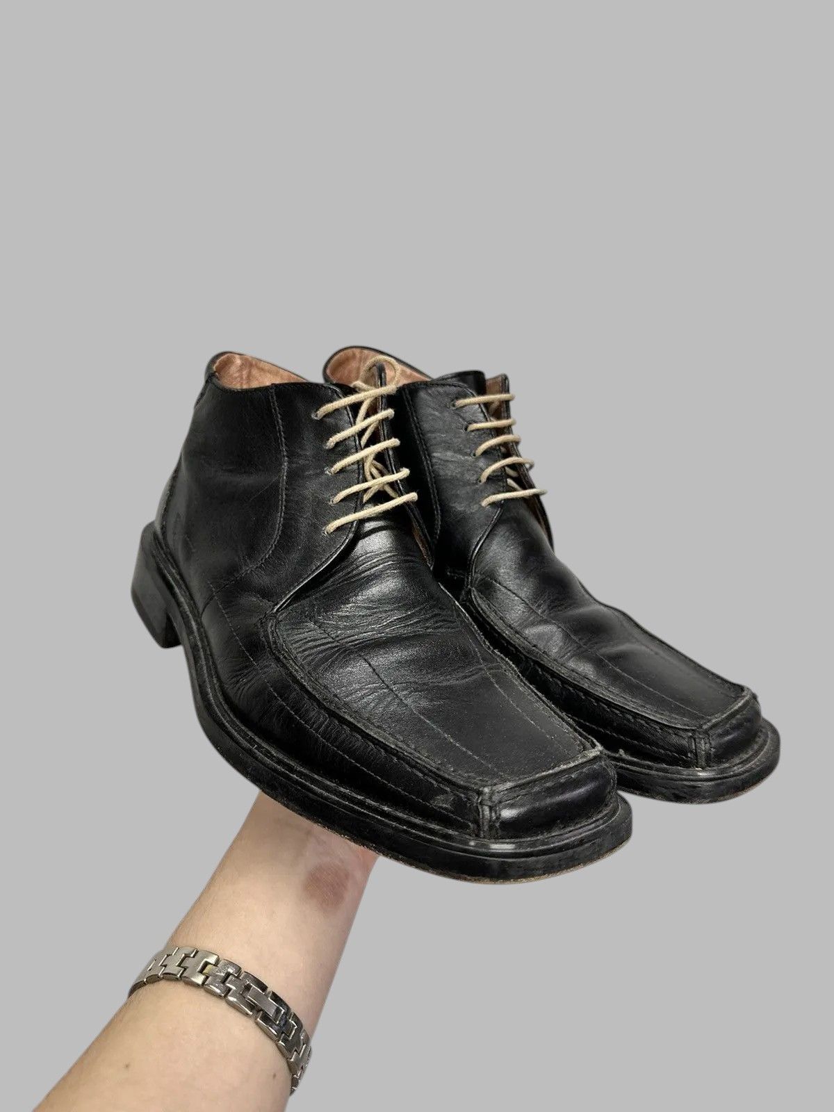 Guidi AS98 Italian Handmade Leather Boots Rick Owens Inspired Size US 7 / EU 40 - 10 Thumbnail