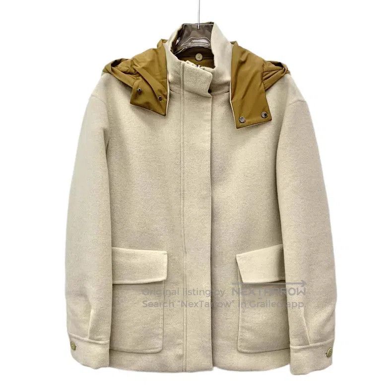 Loro Piana Loro Piana Bicolor Cashmere Hooded Long Sleeve Double-Side Size XXS / US 00 / IT 34 - 1 Thumbnail