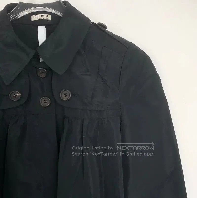 Miu Miu Miu Miu Black Cotton Women's Dress . Size M / US 6-8 / IT 42-44 - 3 Thumbnail