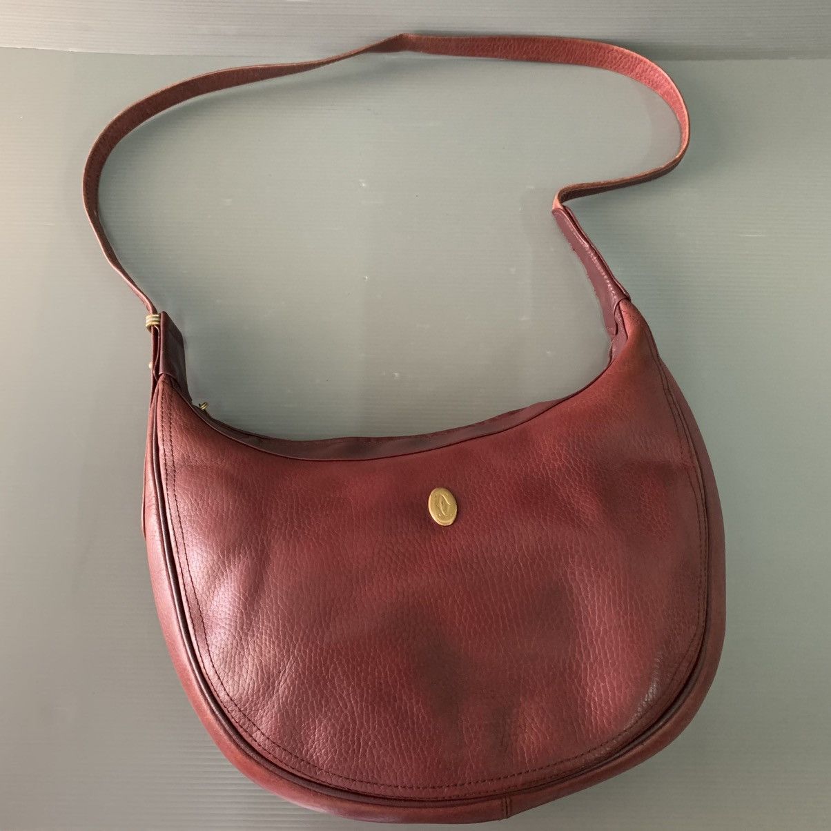 Cartier Cartier Paris Leather Shoulder Bag Size ONE SIZE - 1 Thumbnail
