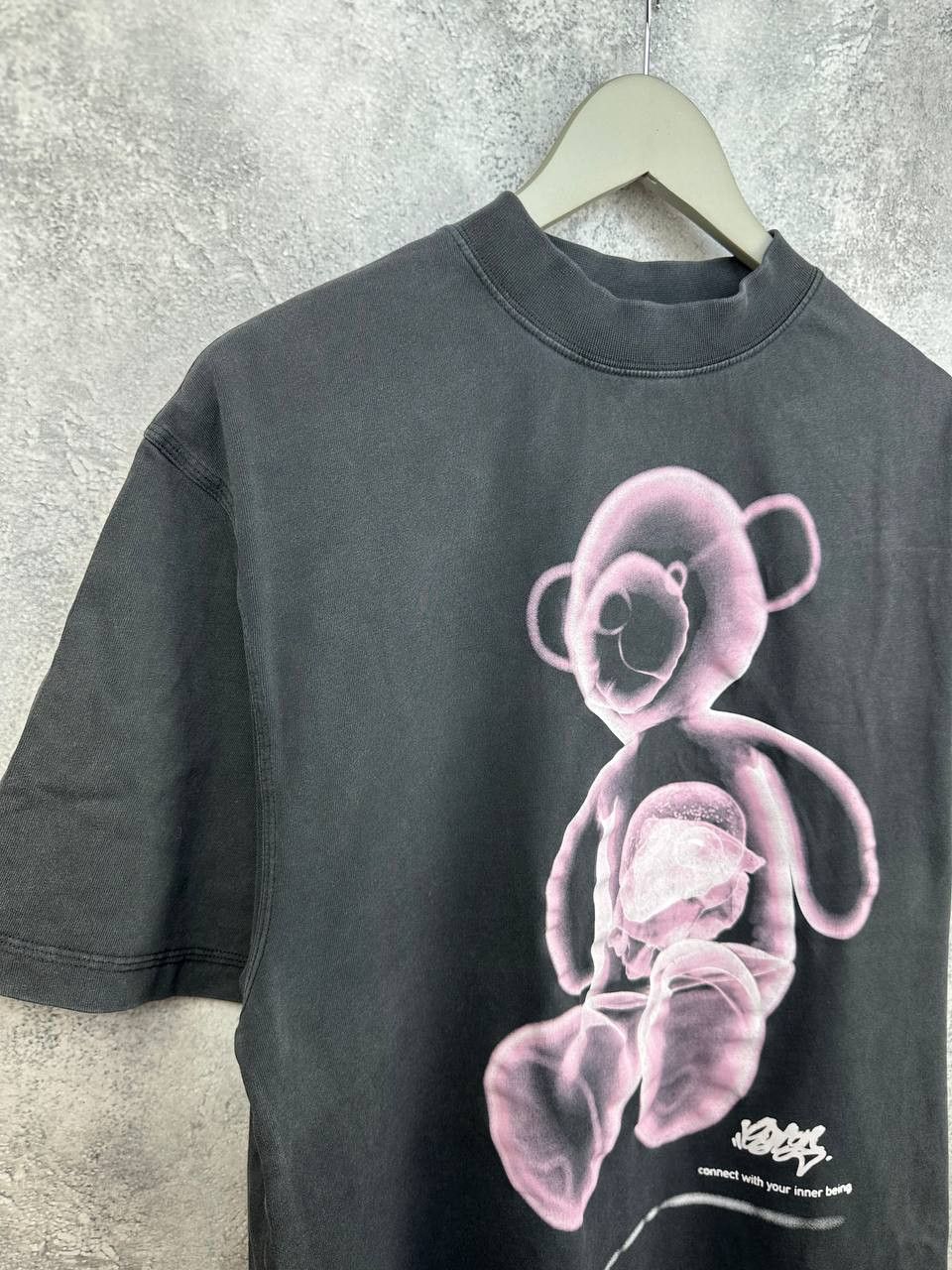 Eytys Eytys Ferris X-Ray Teddy Bear Graphic Tee Mock Neck Black Size US S / EU 44-46 / 1 - 3 Thumbnail