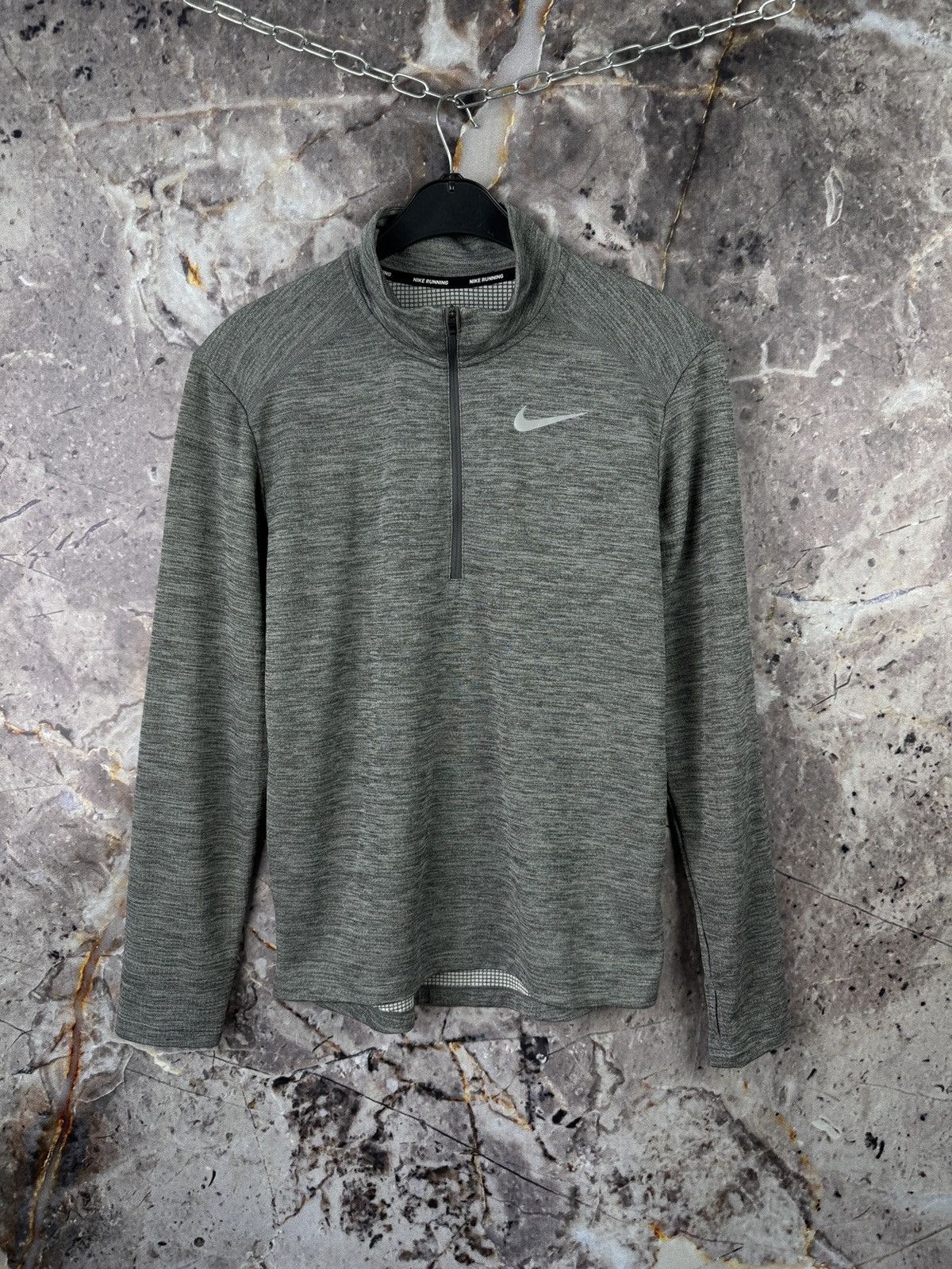Nike Men’s Nike Running Dri-Fit Long Sleeve Shirt Sportswear Size US S / EU 44-46 / 1 - 1 Thumbnail