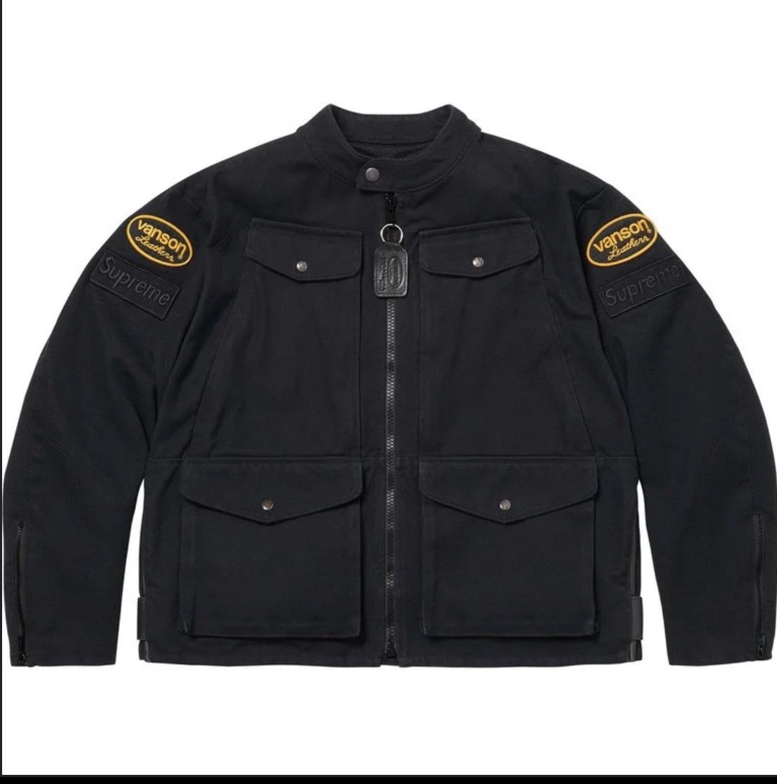Supreme Ss26 Supreme Vanson Leathers Cordura Jacket (black) (M) Size ONE SIZE - 1 Preview
