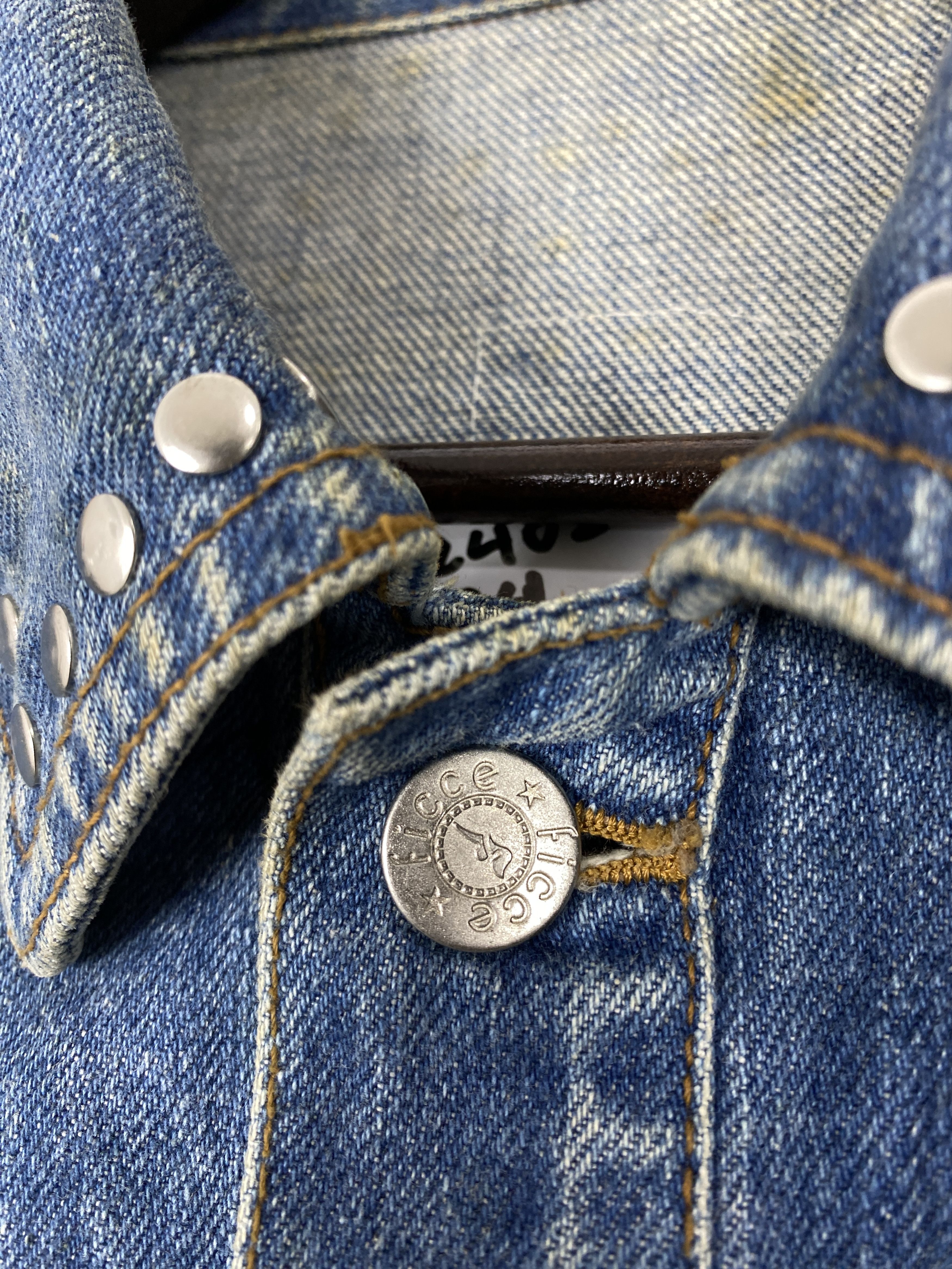 Vintage Vintage Ficce Jeans Denim Jacket PJ2402 Size US M / EU 48-50 / 2 - 6 Thumbnail