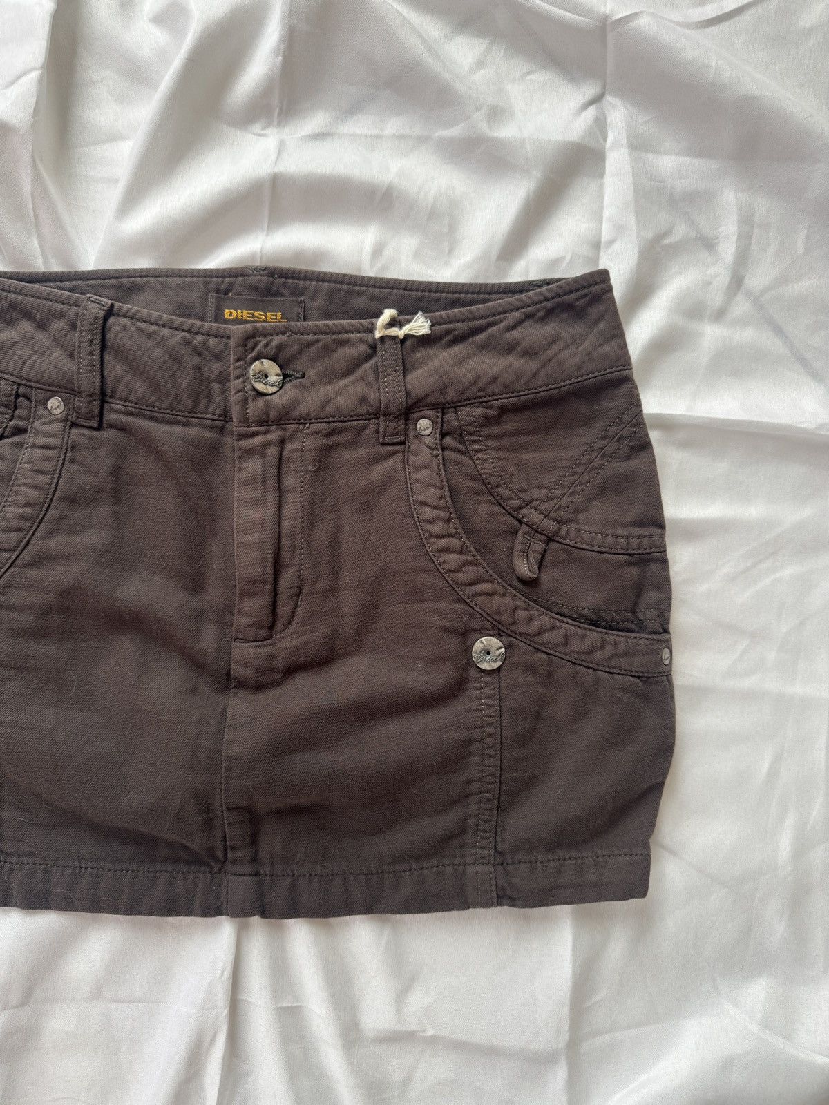 Diesel Diesel Vintage Y2K Mini Skirt Size 27" / US 4 / IT 40 - 3 Thumbnail