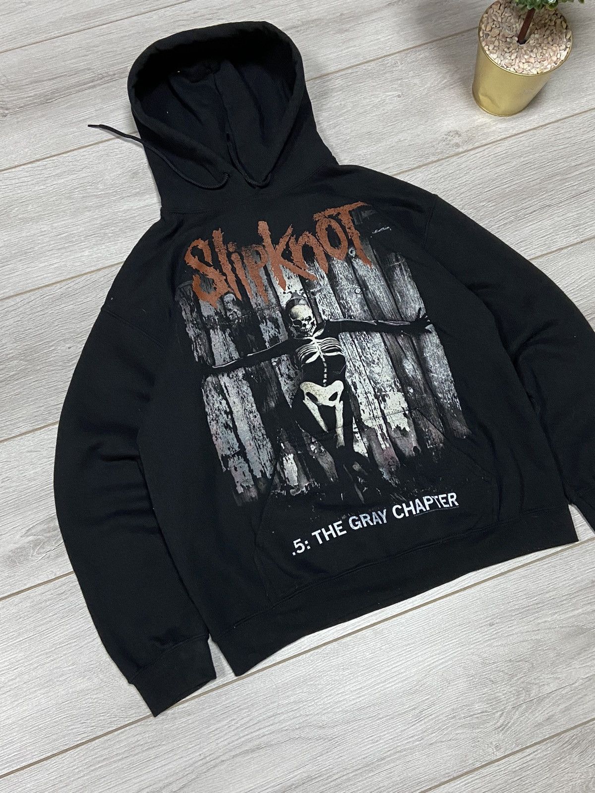 Band Tees Slipknot 5: THE GRAY CHAPTER Hoodie Size XL Size US M / EU 48-50 / 2 - 2 Thumbnail