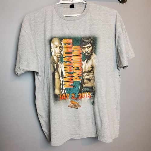 Other Mayweather vs Pacquaio Boxing Match Shirt Size 3XL Size US XXL / EU 58 / 5 - 1 Thumbnail