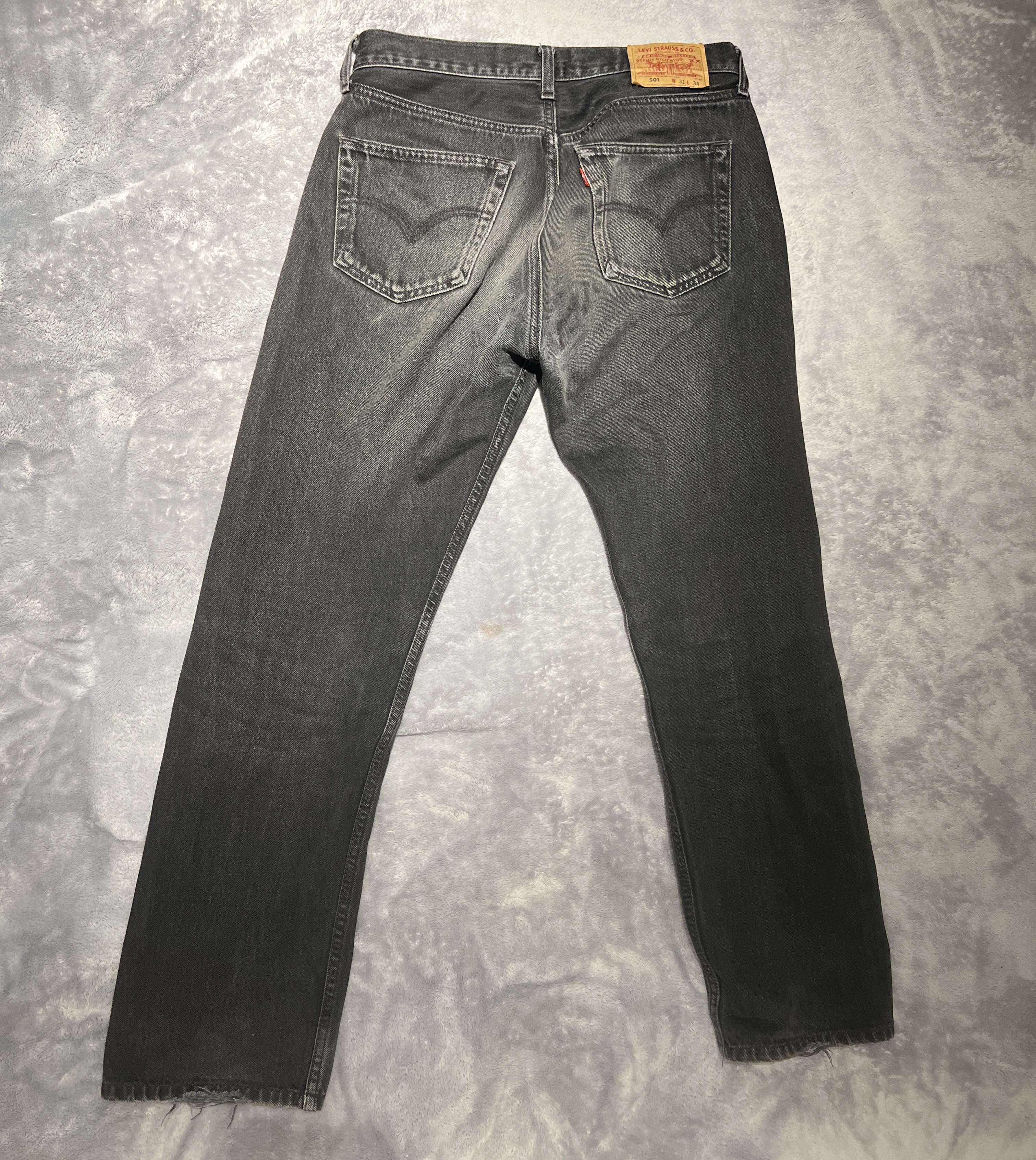 Levi's Vintage Clothing Vintage Levi's Japan 501XX Black Jeans 30x30 Size US 31 - 2 Thumbnail