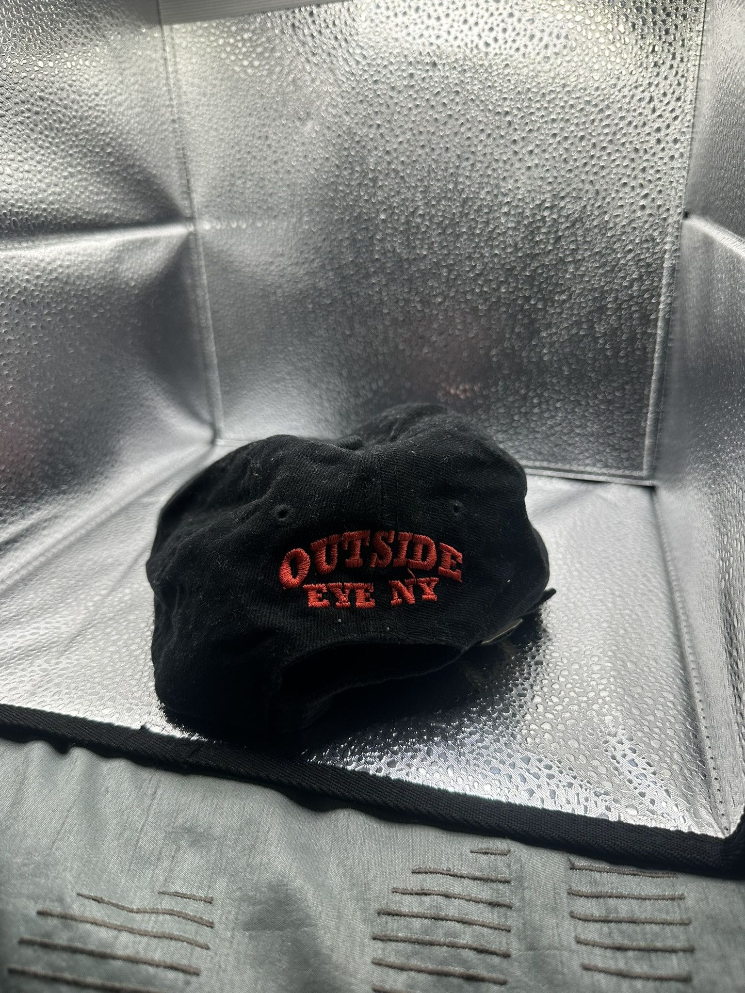 Other Outside Eye NY Black Cap - Streetwear Classic Size ONE SIZE - 2 Thumbnail