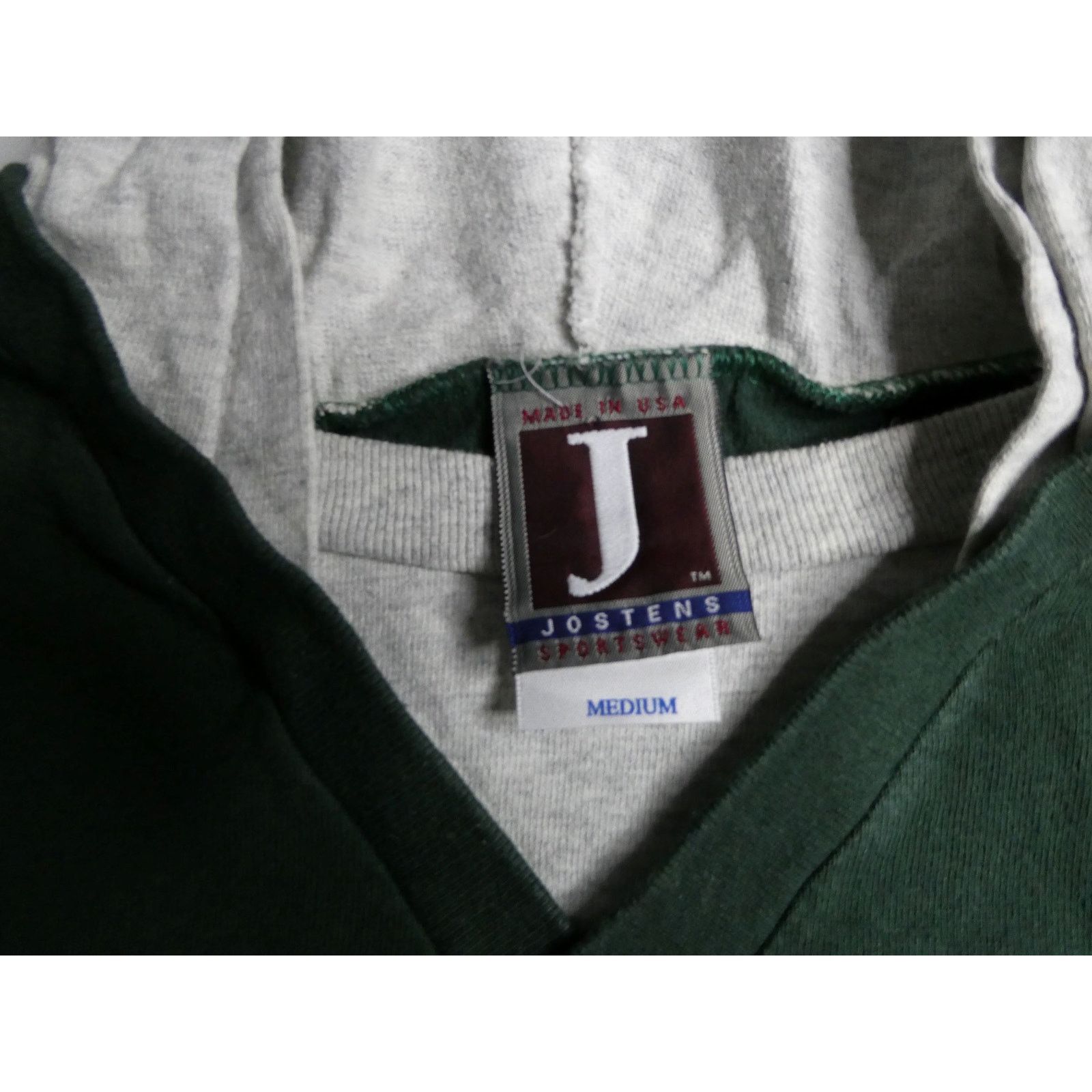 NFL vintage Jostens Green Bay Packers short sleeve hoodie medium Size US M / EU 48-50 / 2 - 5 Thumbnail