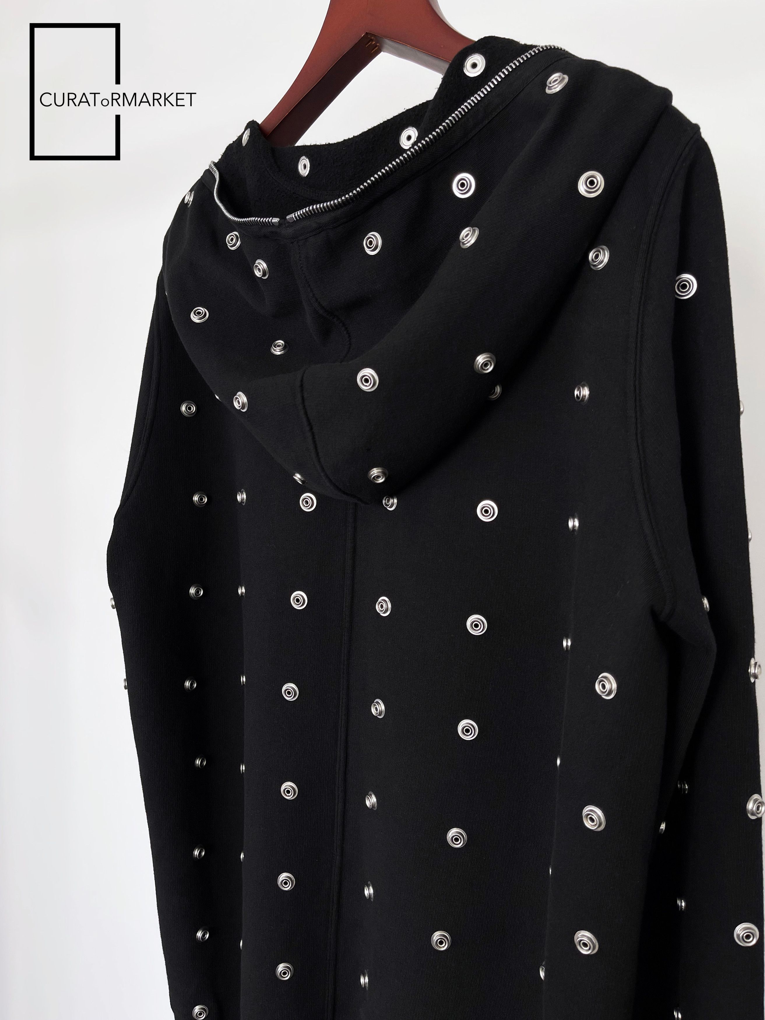 Rick Owens Drkshdw Jumbo Gimp Hoodie Press Stud Button Sealed Zip SS24 Lido Size US S / EU 44-46 / 1 - 7 Thumbnail