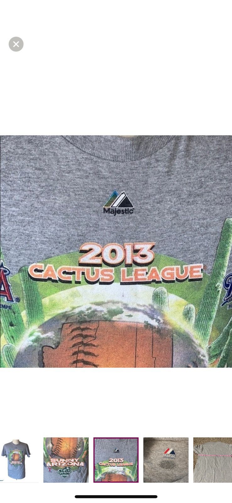 Majestic Majestic medium MLB baseball spring training tee Size US M / EU 48-50 / 2 - 6 Thumbnail