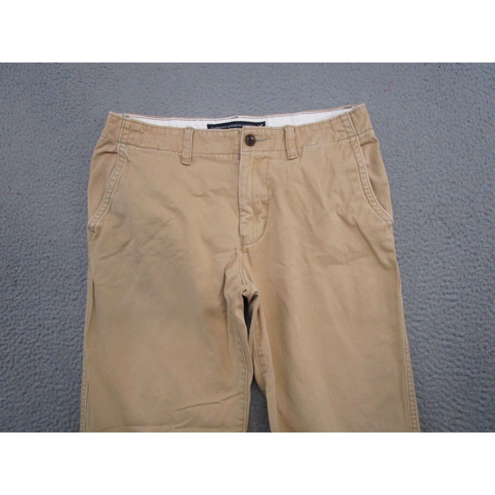 American Eagle Outfitters VTG Y2K American Eagle Relaxed Mens Khaki Pants Size 32x34 32x32 Inseam 32 Straight Leg Beigey Shirt? Size US 32 / EU 48 - 4 Thumbnail