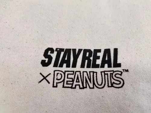 Other Snoopy Peanuts Stay Real White Color Tote Bag Size ONE SIZE - 4 Thumbnail