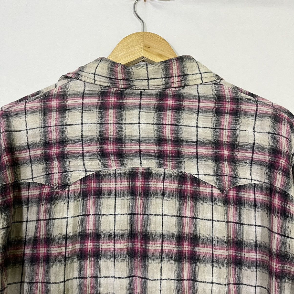 Lee VINTAGE LEE PLAID FLANNEL WESTERN BUTTON UP SHIRT Size US L / EU 52-54 / 3 - 7 Thumbnail