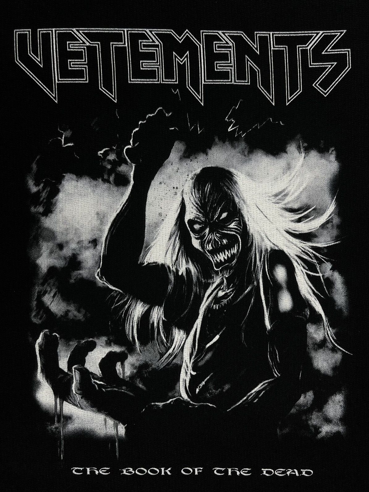Vetements SS21 Vetements Bloody Logo Heavy Metal Iron Maiden Hoodie Size US XL / EU 56 / 4 - 5 Thumbnail
