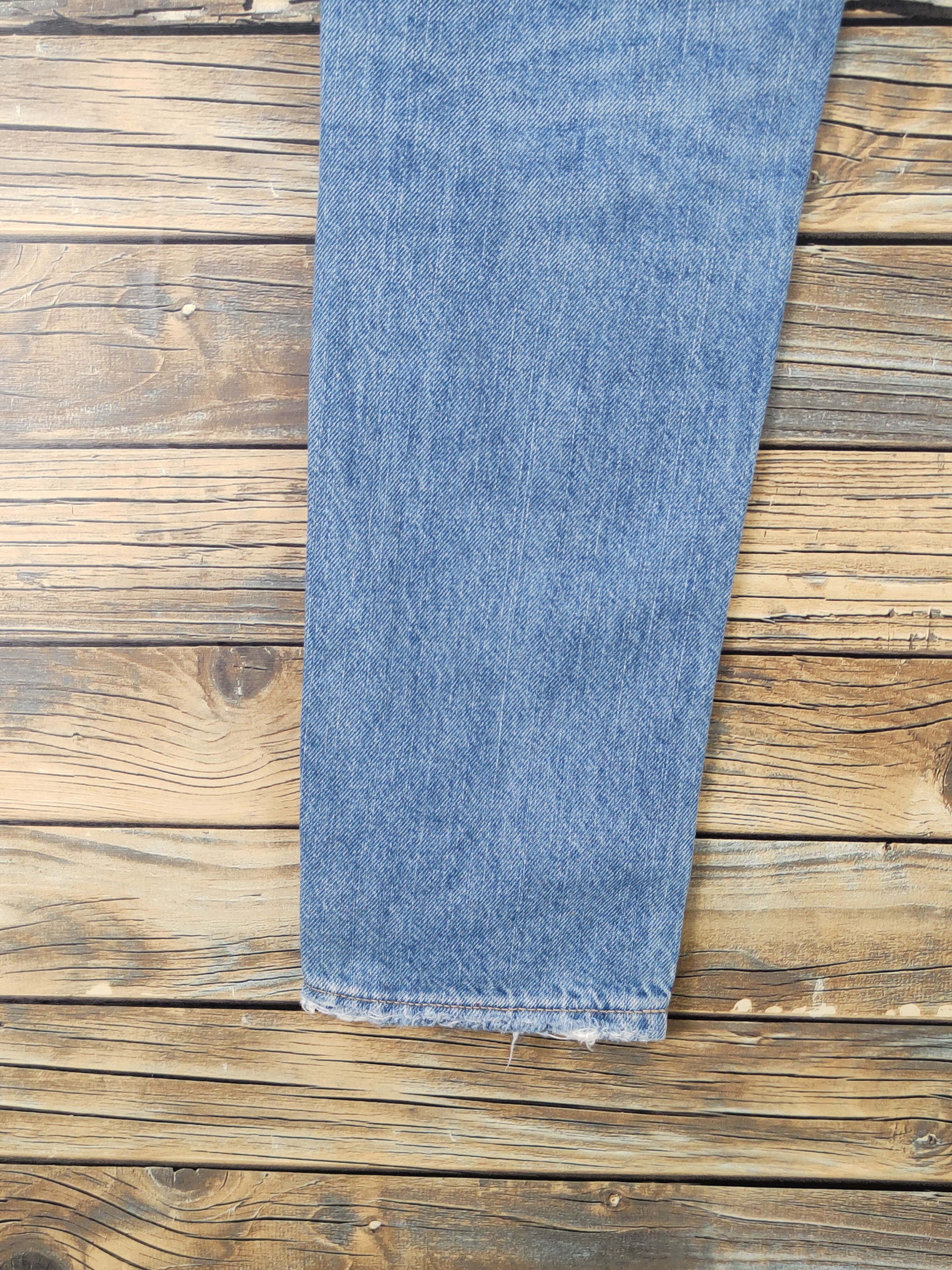 LOWRYS FARM × Vintage Lowrys Farm Blue Distressed Ripped denim Jeans #W1596 Size US 30 / EU 46 - 9 Thumbnail