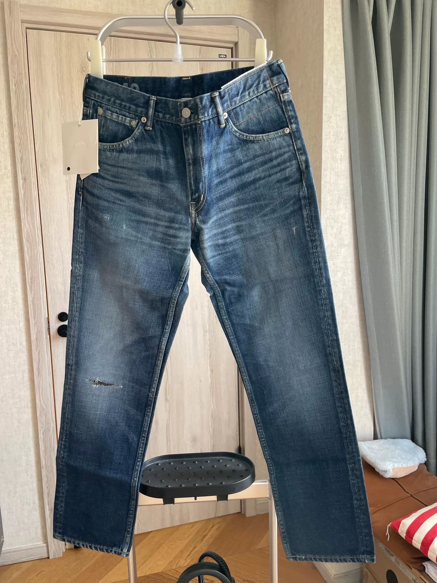Visvim VISVIM Black Paisley Pudding Jeans W32 Size US 32 / EU 48 - 1 Thumbnail