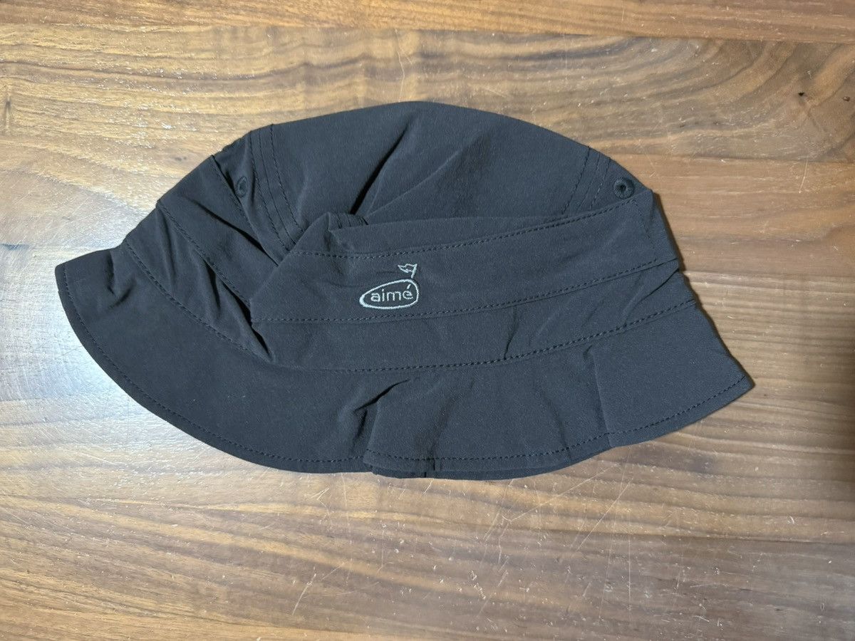 Aime Leon Dore Aime Leon Dore Cordura Golf Bucket Hat Black SS25 Size S/M Size ONE SIZE - 3 Thumbnail