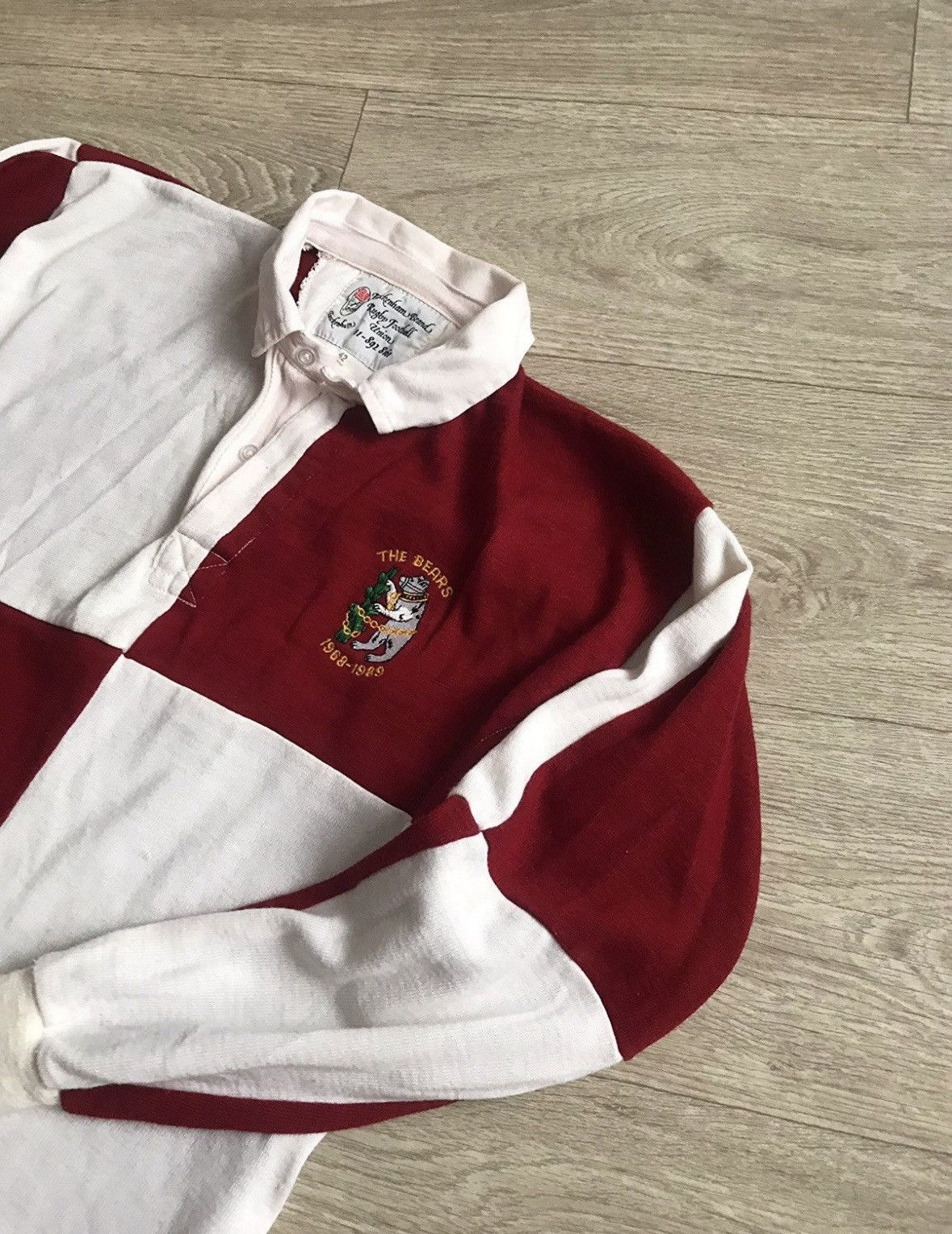 Canterbury of New Zealand × Vintage 🔷Vintage The Bears Rugby Union Shirt Sweater 80s🔷 Size US L / EU 52-54 / 3 - 3 Thumbnail