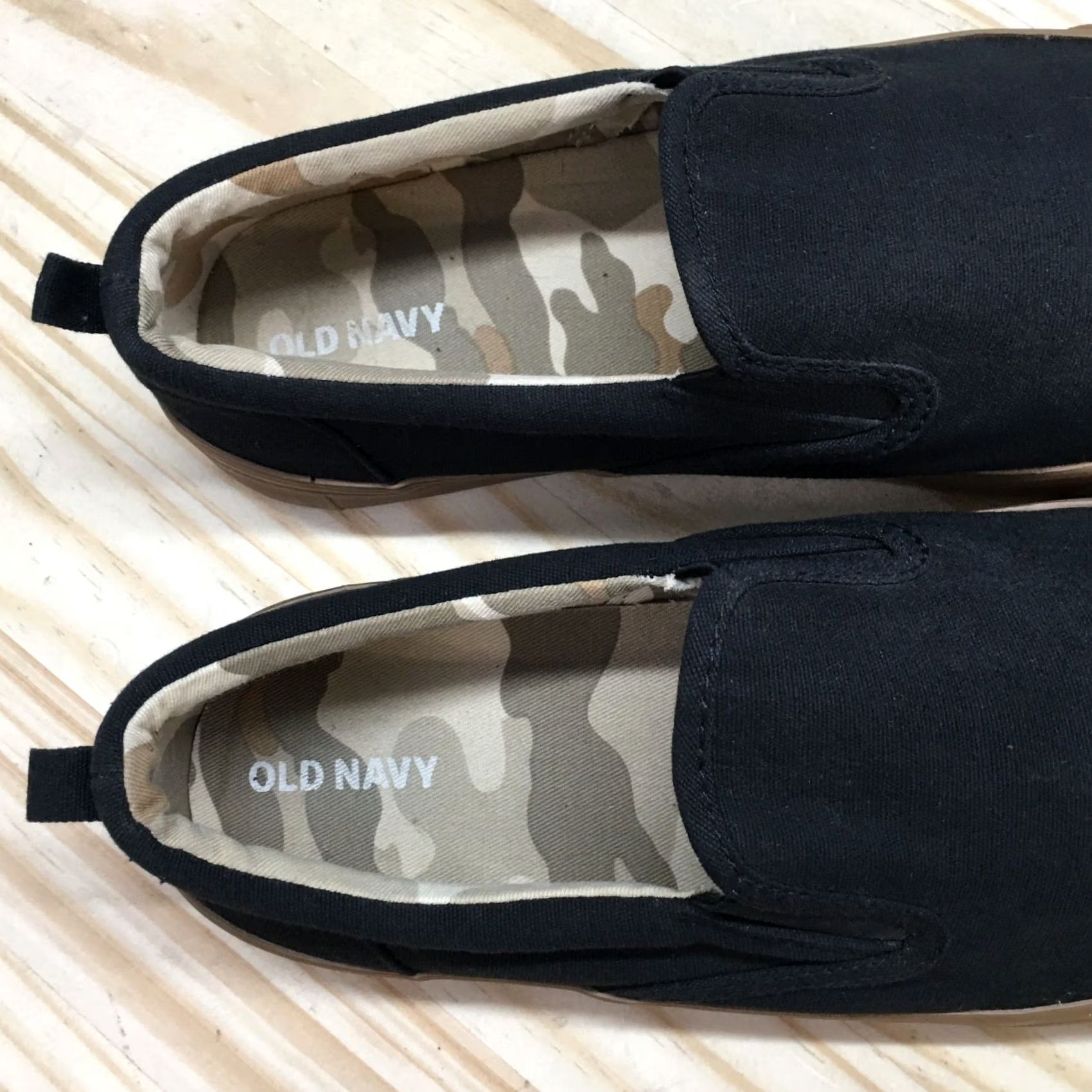 Old Navy Old Navy Shoes Womens 6 Slip-On Sneakers Black Comfort Casual Low Top Shoes Womens 6 Slip-On Black Canvas Casual Walking Footwear Women Size M / US 6-8 / IT 42-44 - 7 Thumbnail