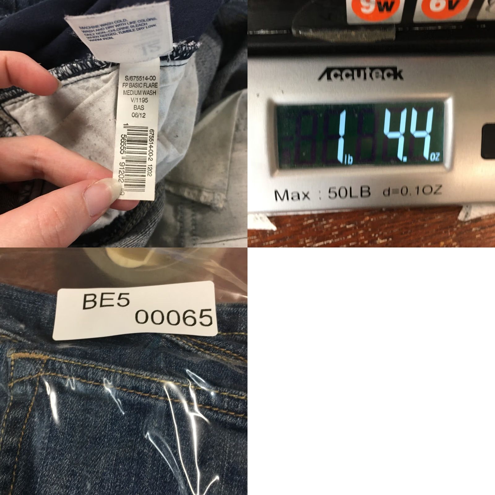 Old Navy Old Navy Maternity Jeans Flared Womens 12R Blue Denim Low Rise 36x31 Regular Inseam 31 Denim Flats Pockets Women Jeans Size 34" / US 12 / IT 48 - 11 Thumbnail