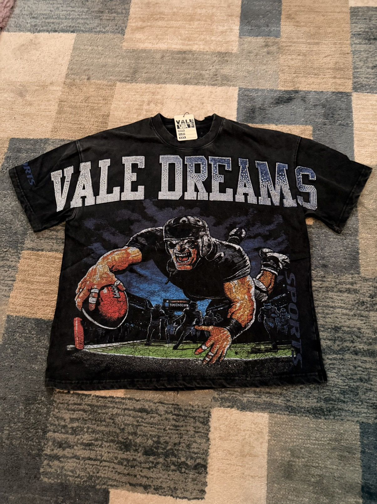 Vale Vale Forever Gridiron Bling T-Shirt Size US M / EU 48-50 / 2 - 1 Thumbnail